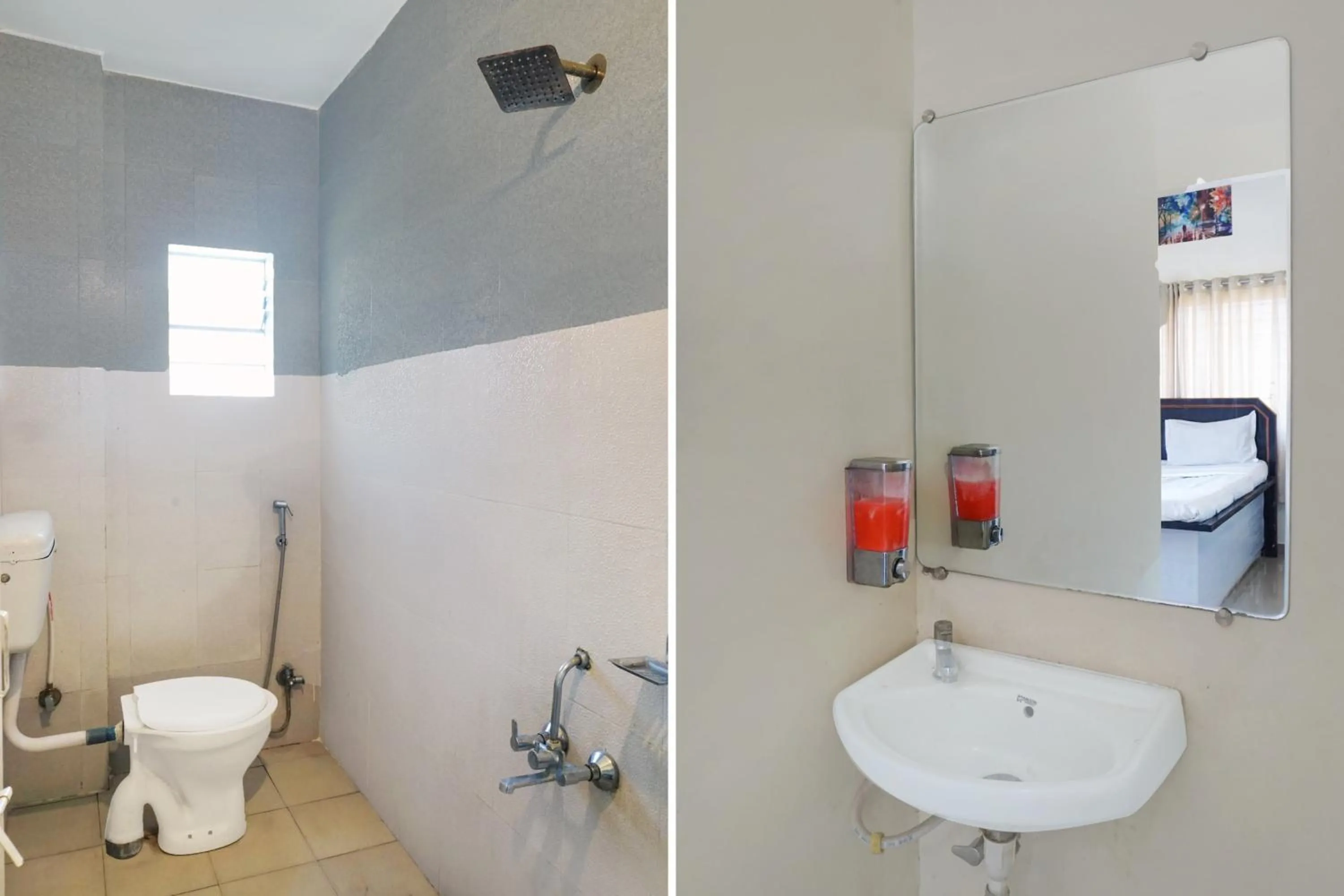 Bathroom in Hotel O Happy Homely Stay