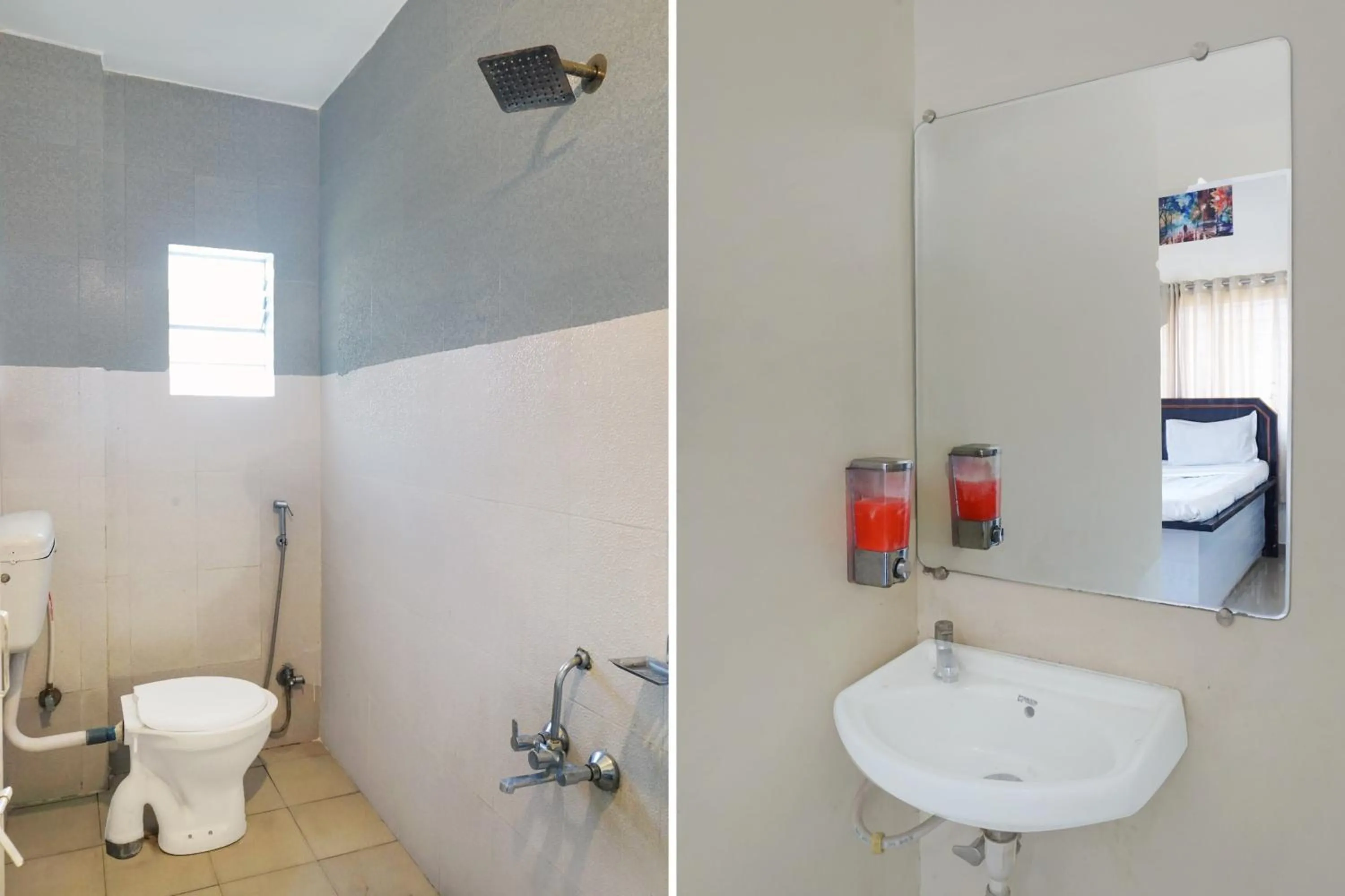 Bathroom in Hotel O Happy Homely Stay