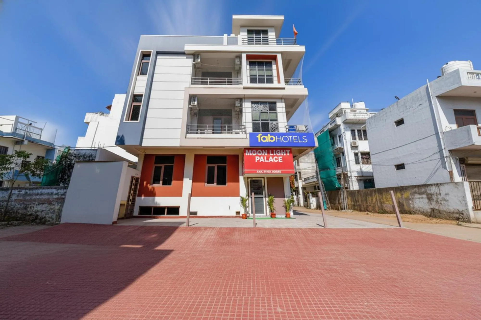 Property building in FabHotel Moon Light Palace