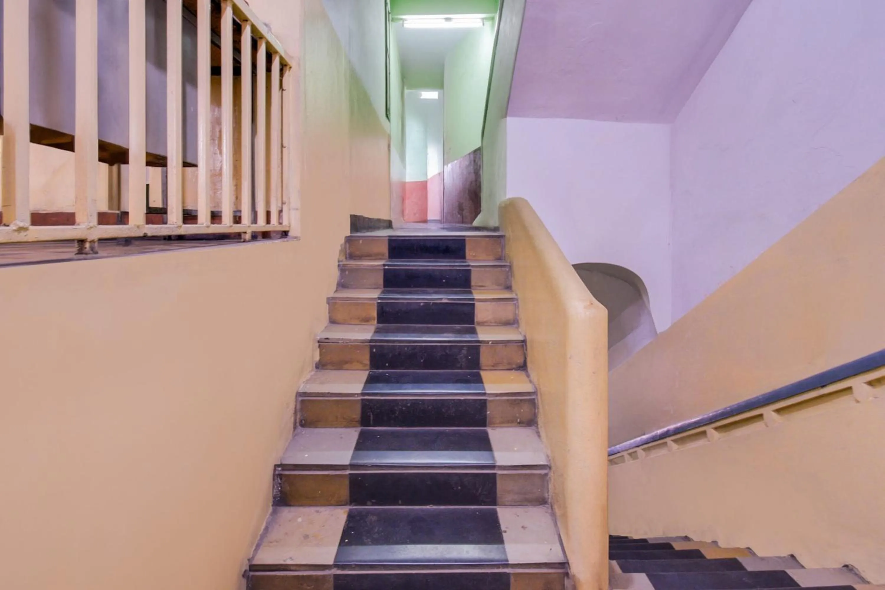 Lobby or reception in Hotel O New Sri Sai Amaravati Lodge