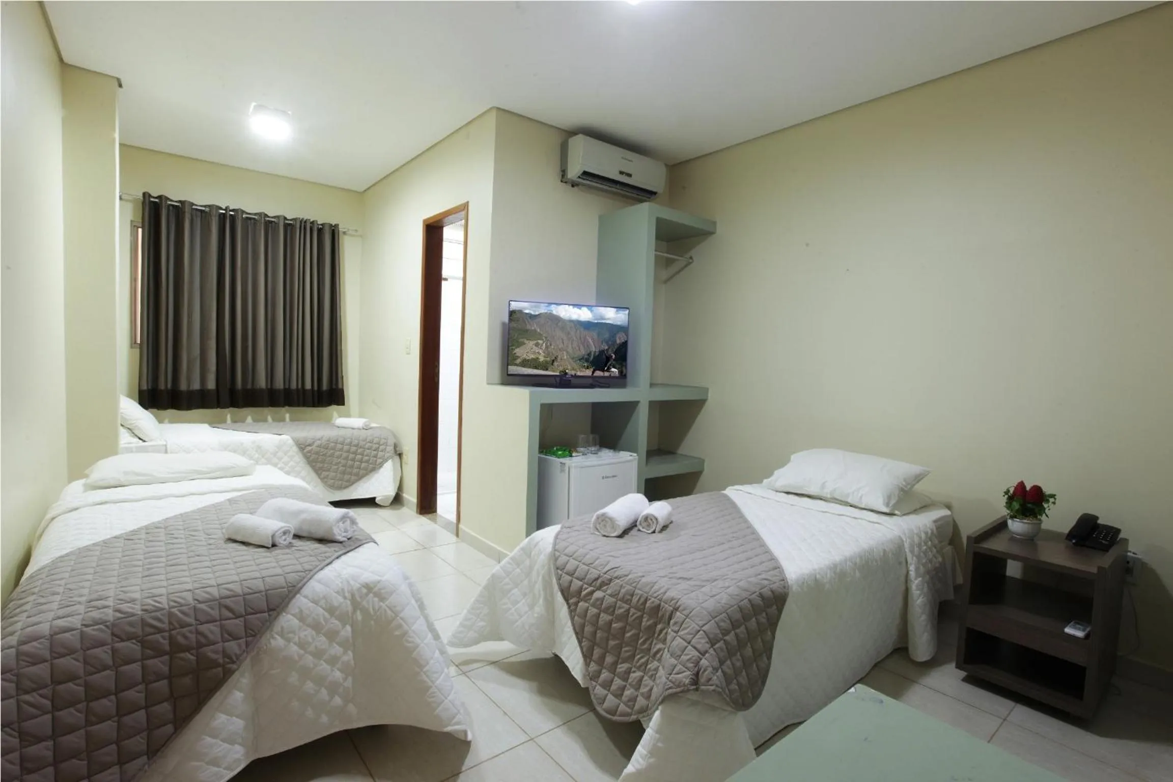 Bed in Amazon Xingu Hotel