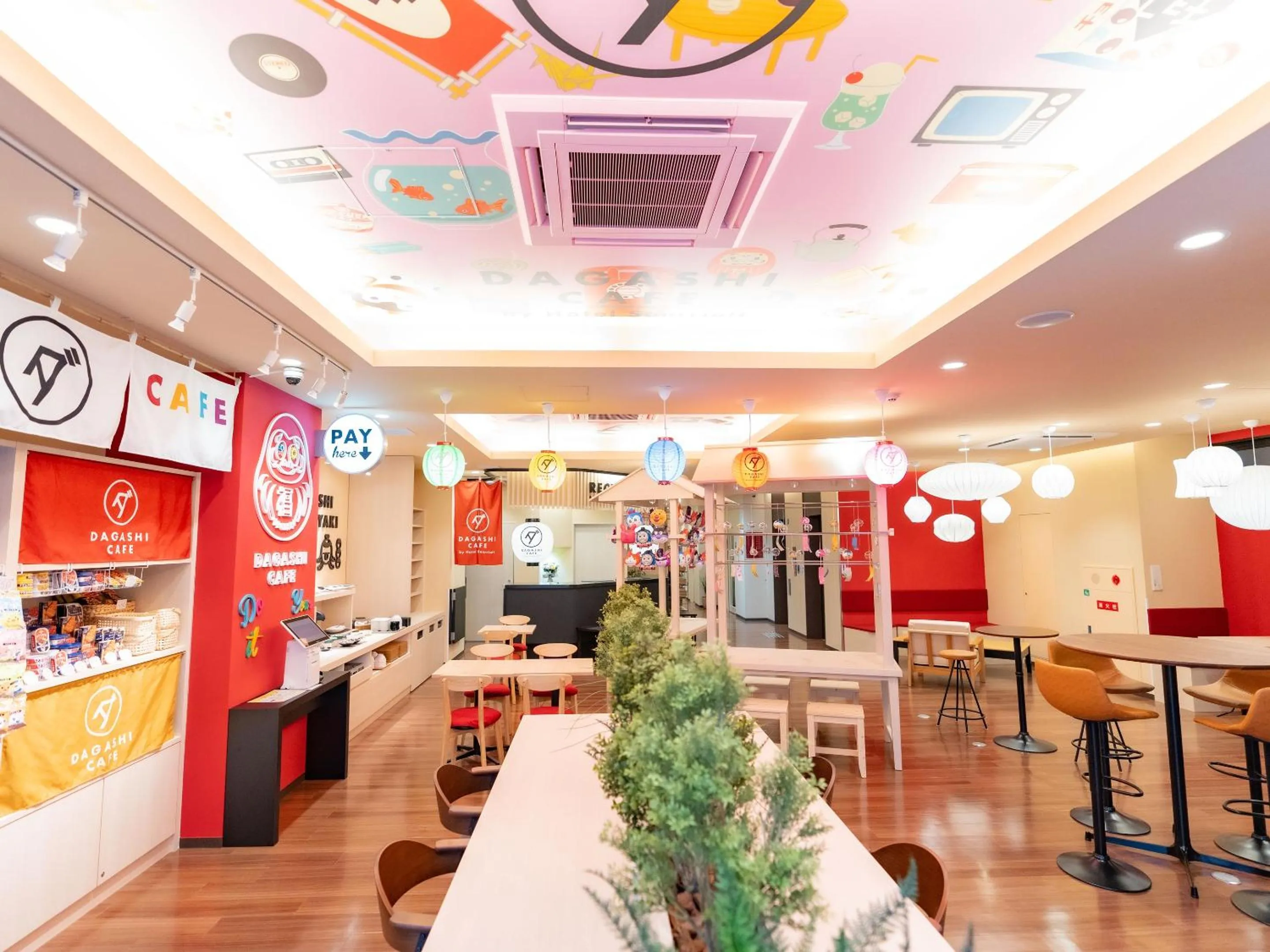 Restaurant/places to eat in Hotel Sanrriott Shinsaibashi