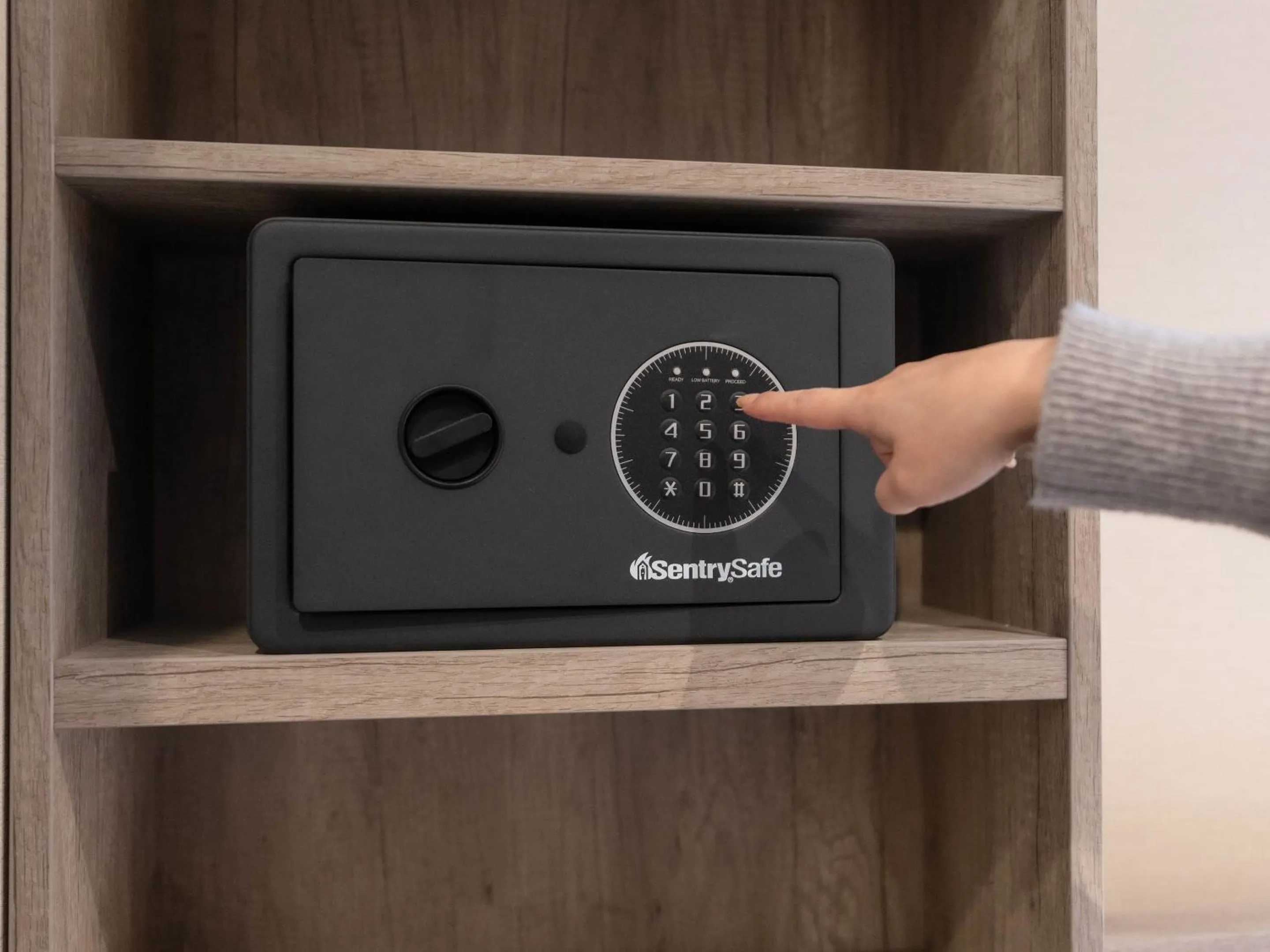 safe in Hotel Sanrriott Shinsaibashi