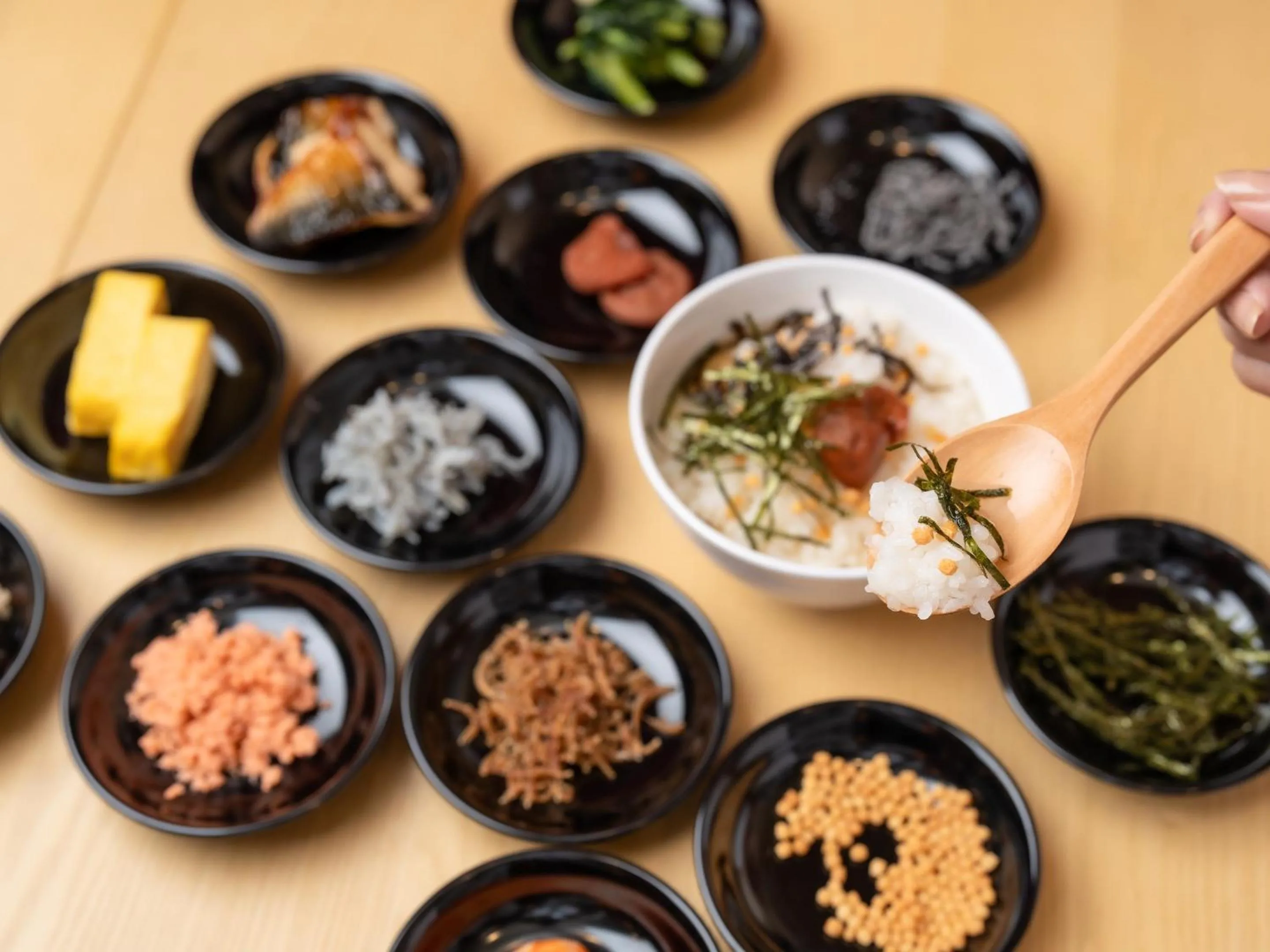 Breakfast in Hotel Sanrriott Shinsaibashi