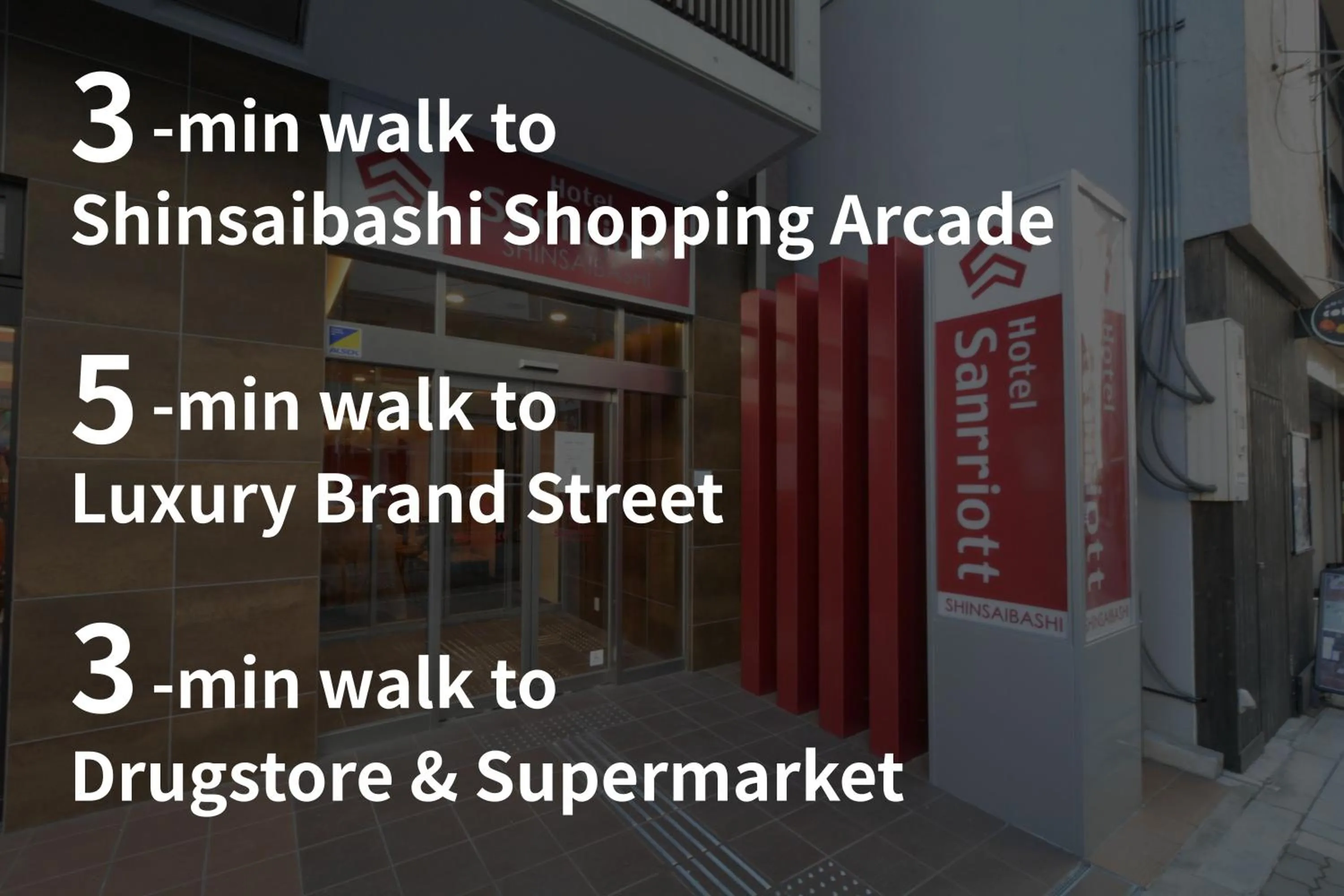 Off site in Hotel Sanrriott Shinsaibashi