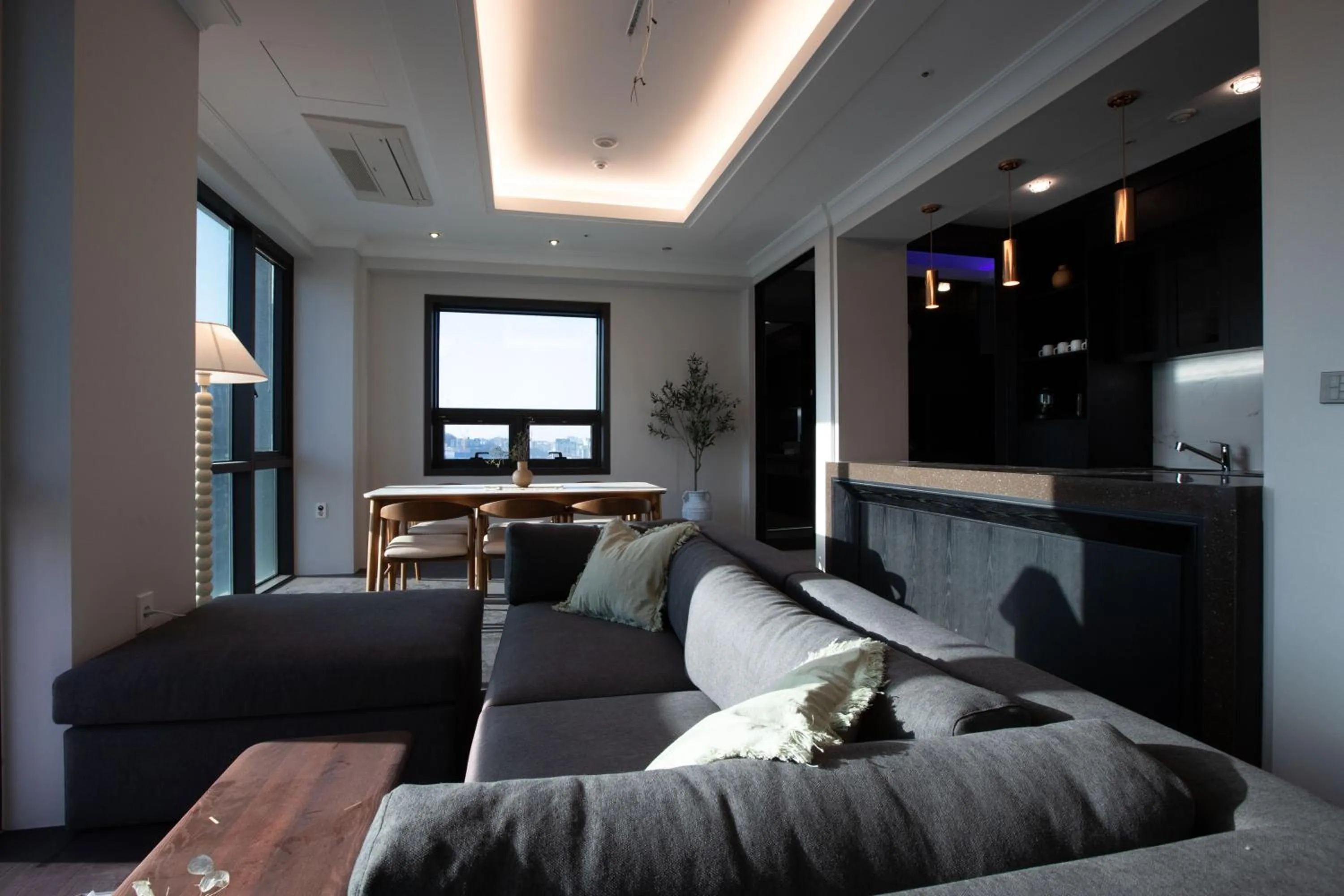 Living room in Union Hotel