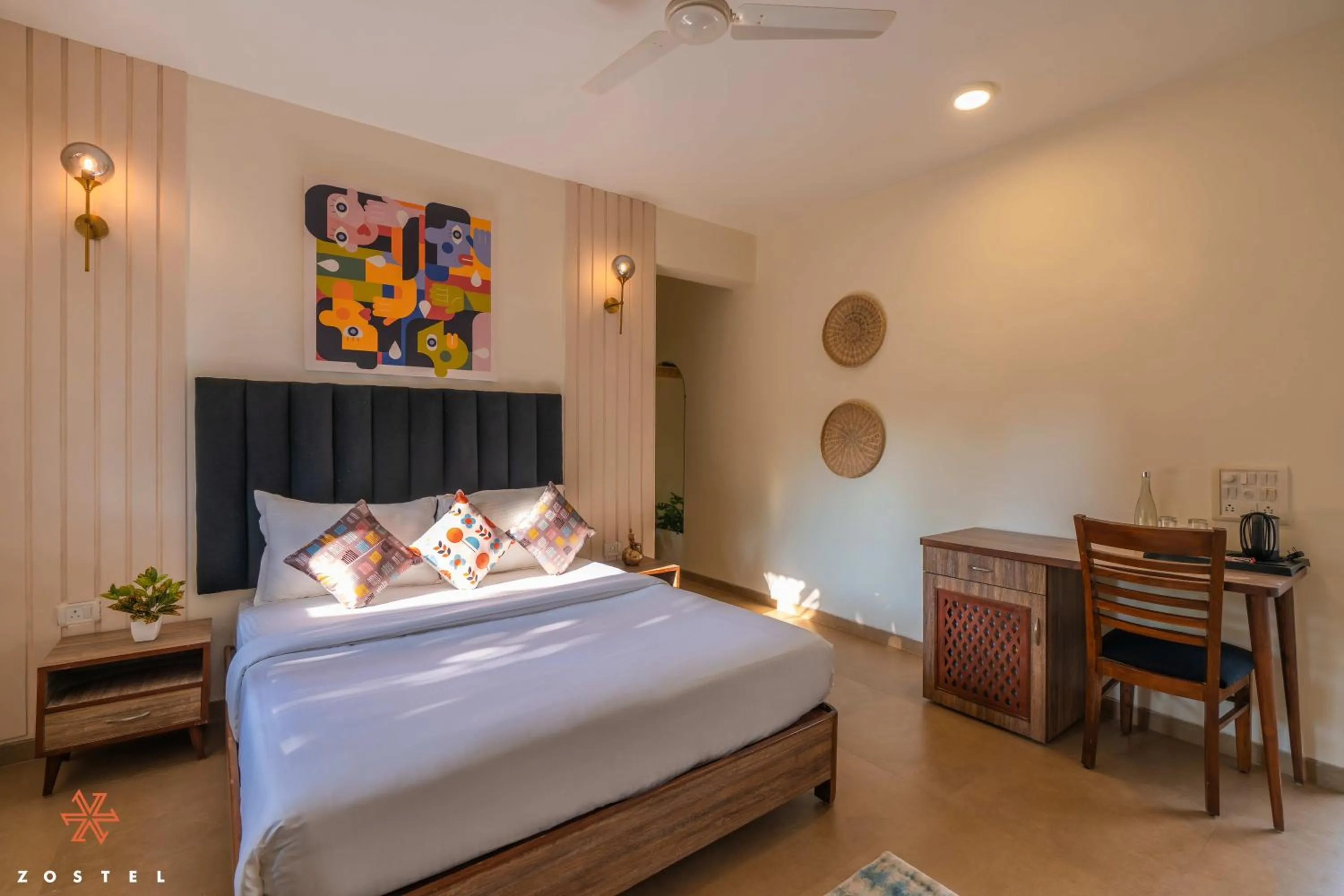 Bed in Zostel Goa (Anjuna)