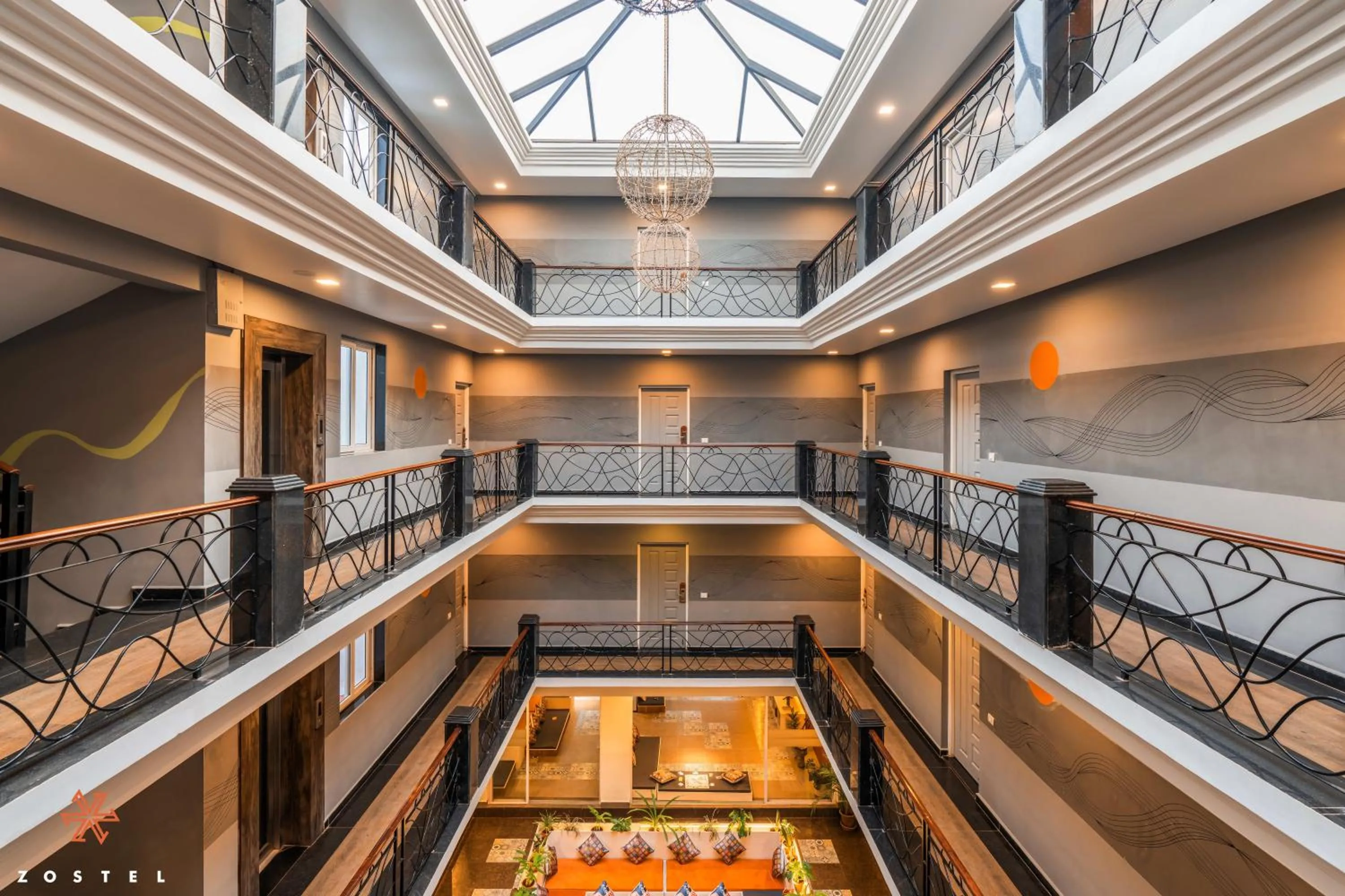 Property building in Zostel Goa (Anjuna)