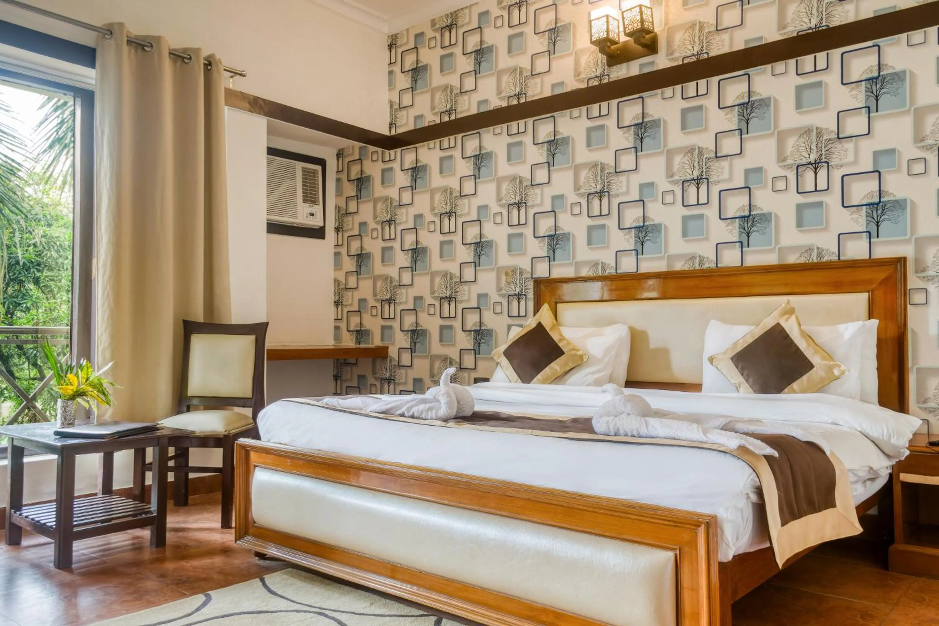 Bed in Maya The Forest Resort