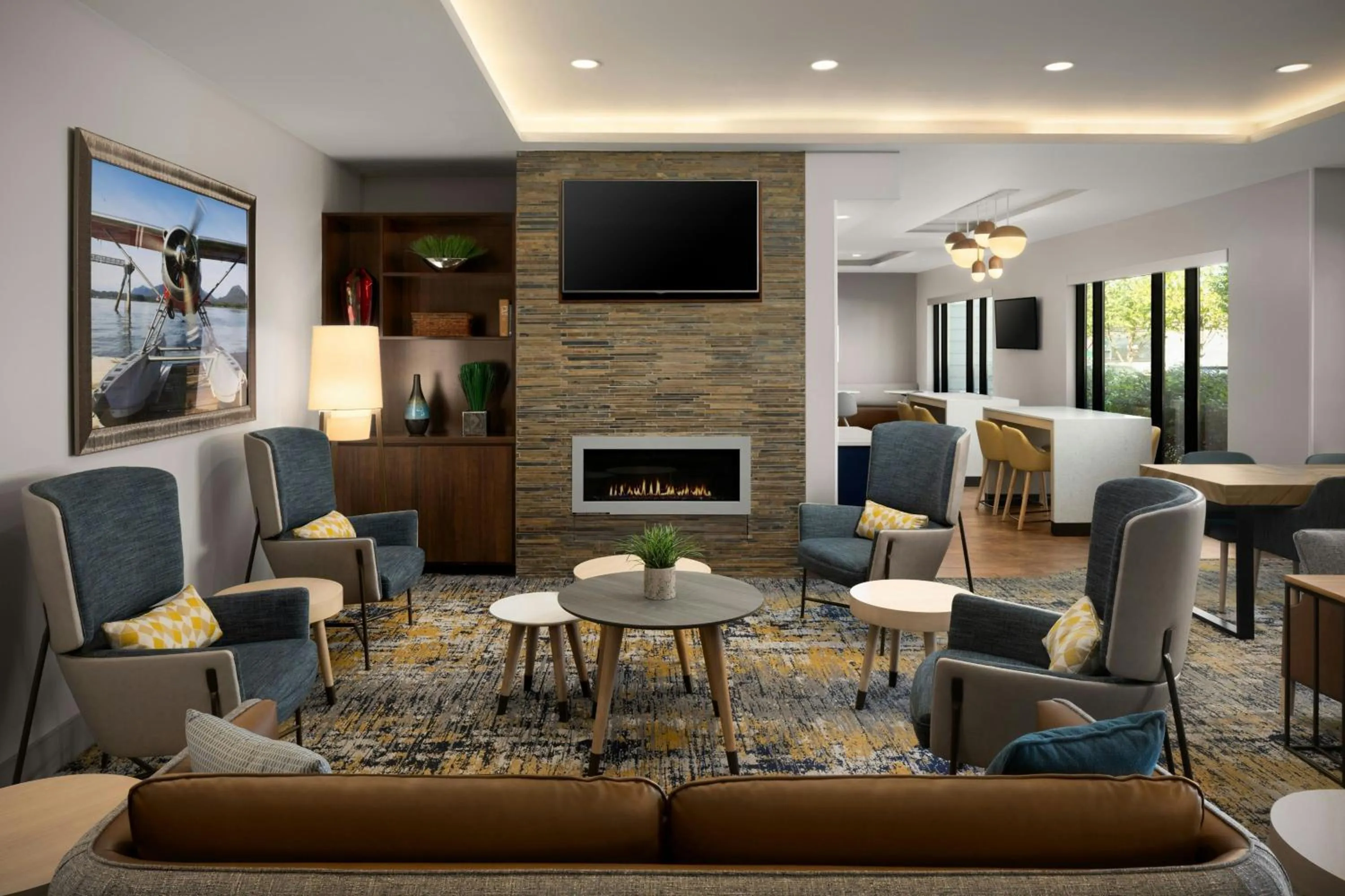 Lobby or reception in TownePlace Suites by Marriott Anchorage Midtown