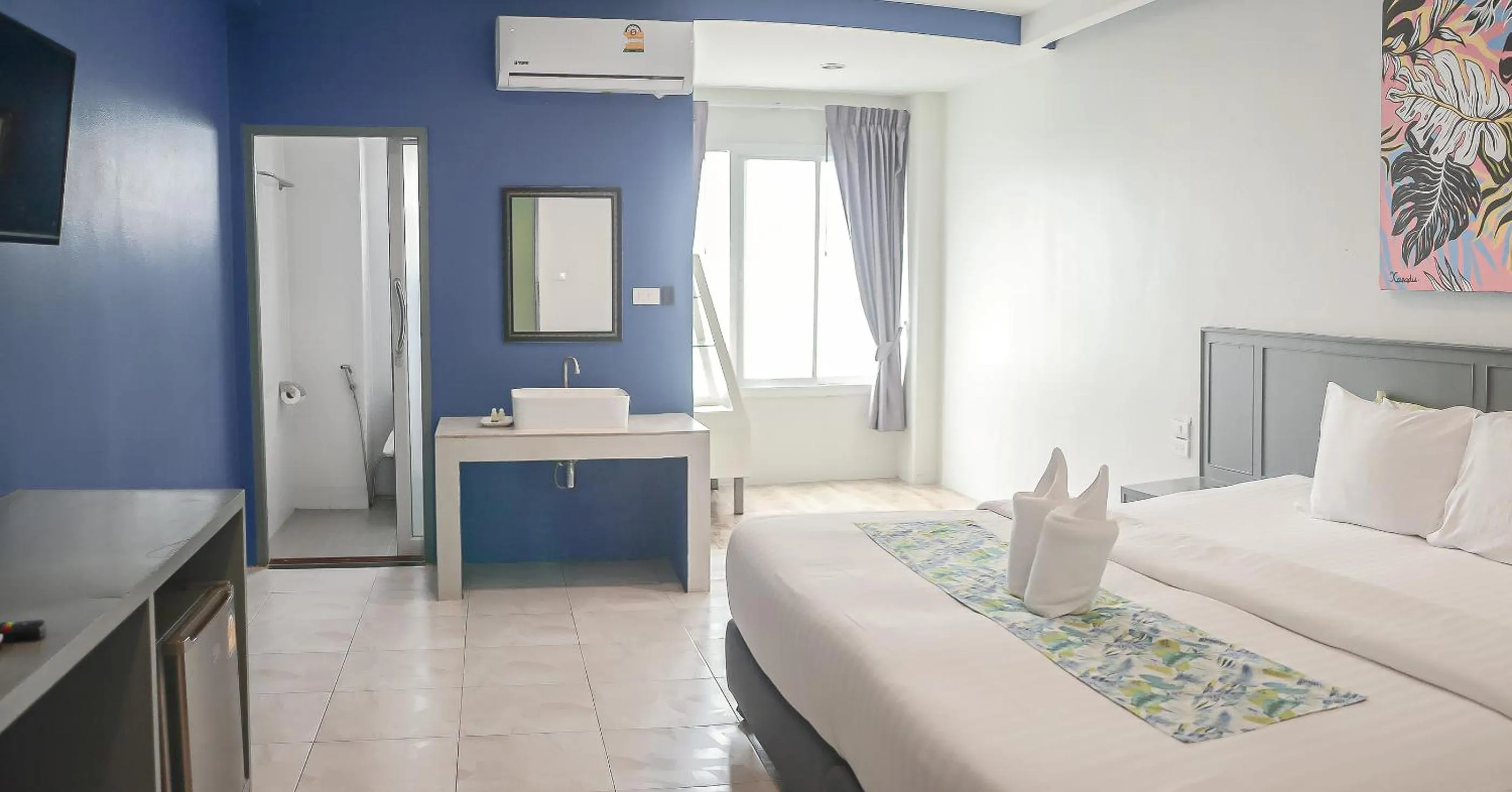 Bed in Xanadu Hotel Utapao