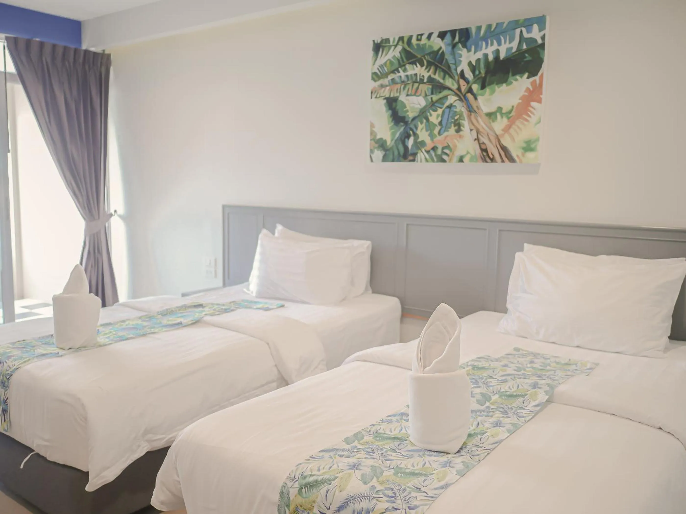 Bed in Xanadu Hotel Utapao