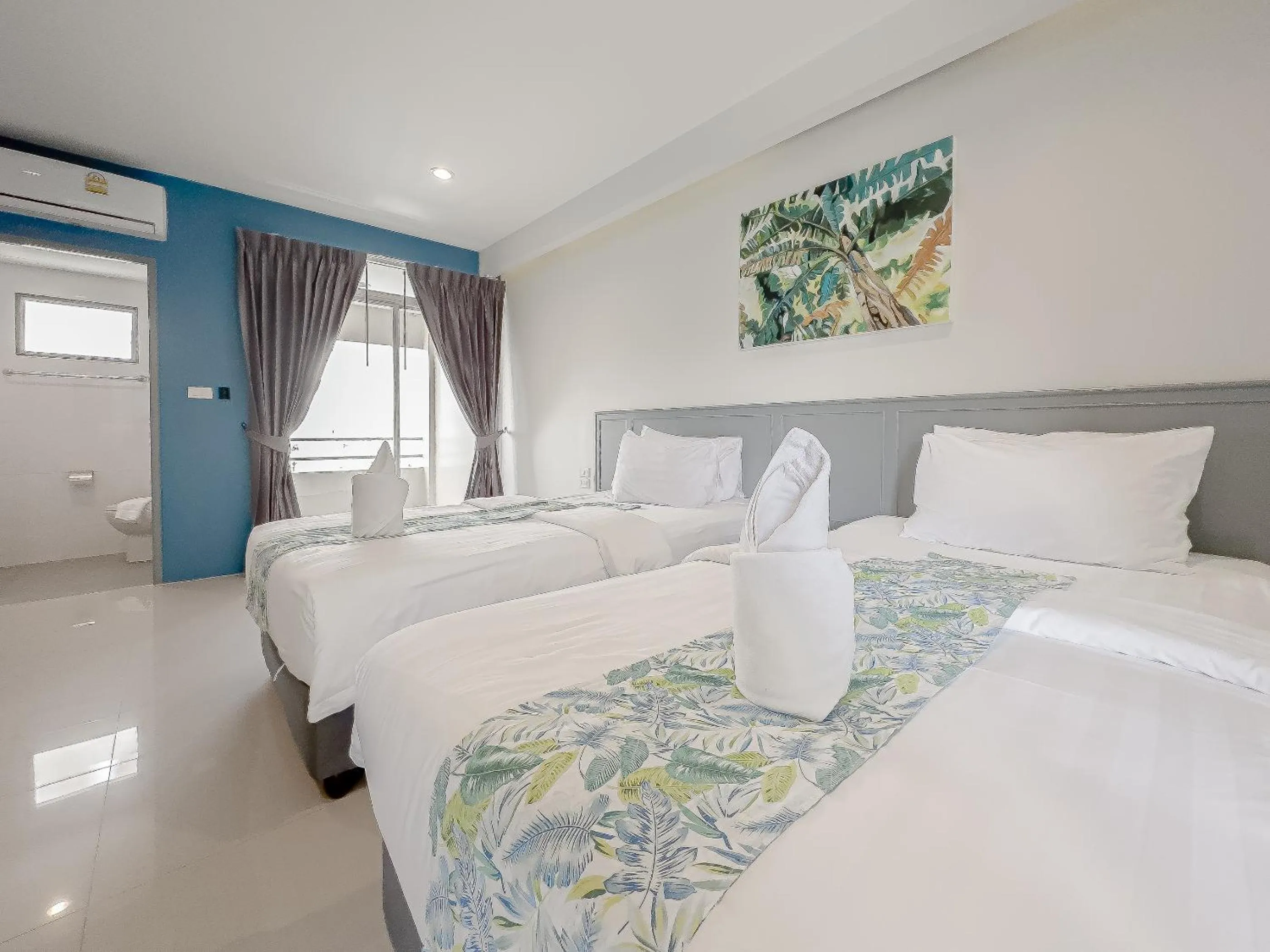 Bed in Xanadu Hotel Utapao