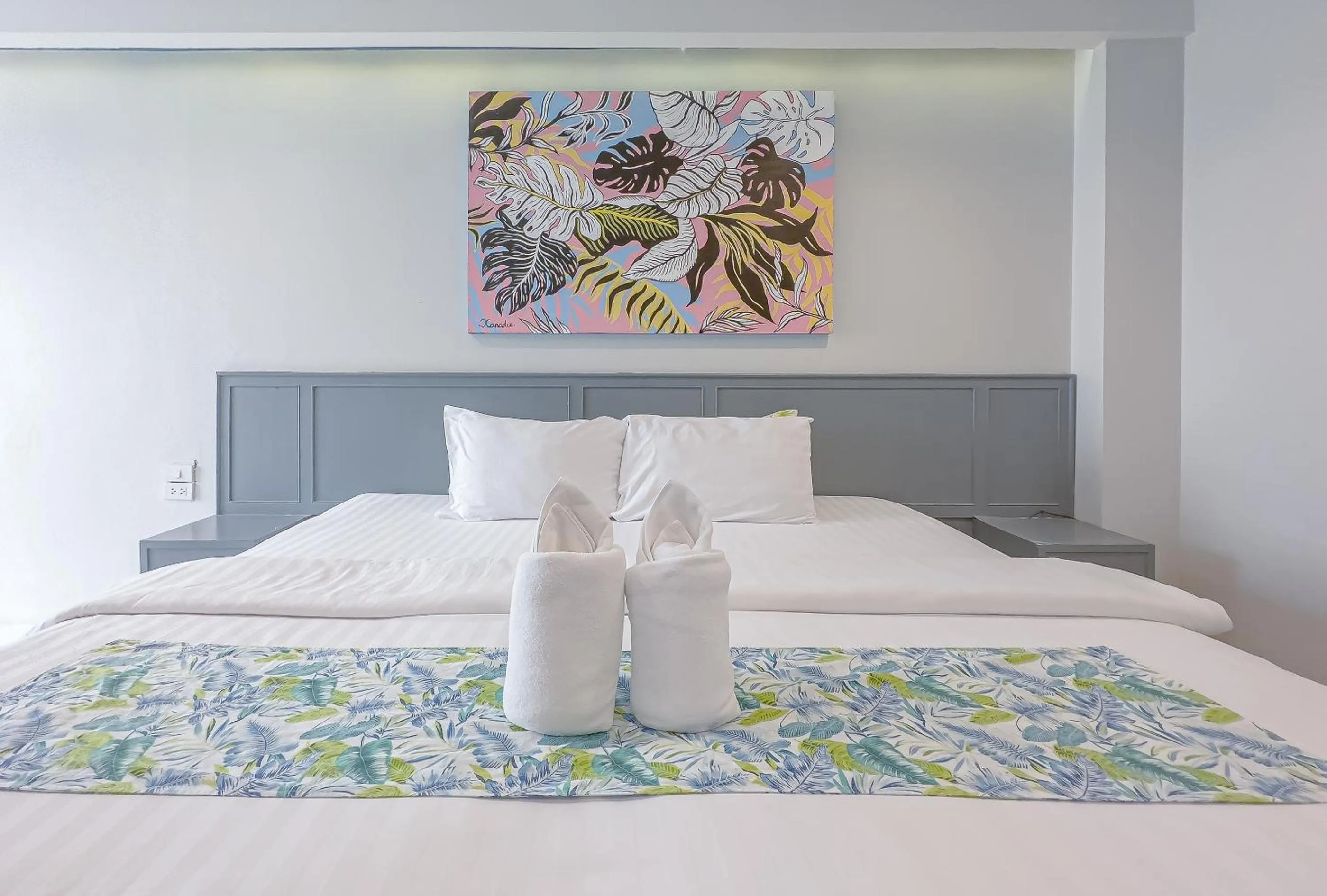 Bed in Xanadu Hotel Utapao