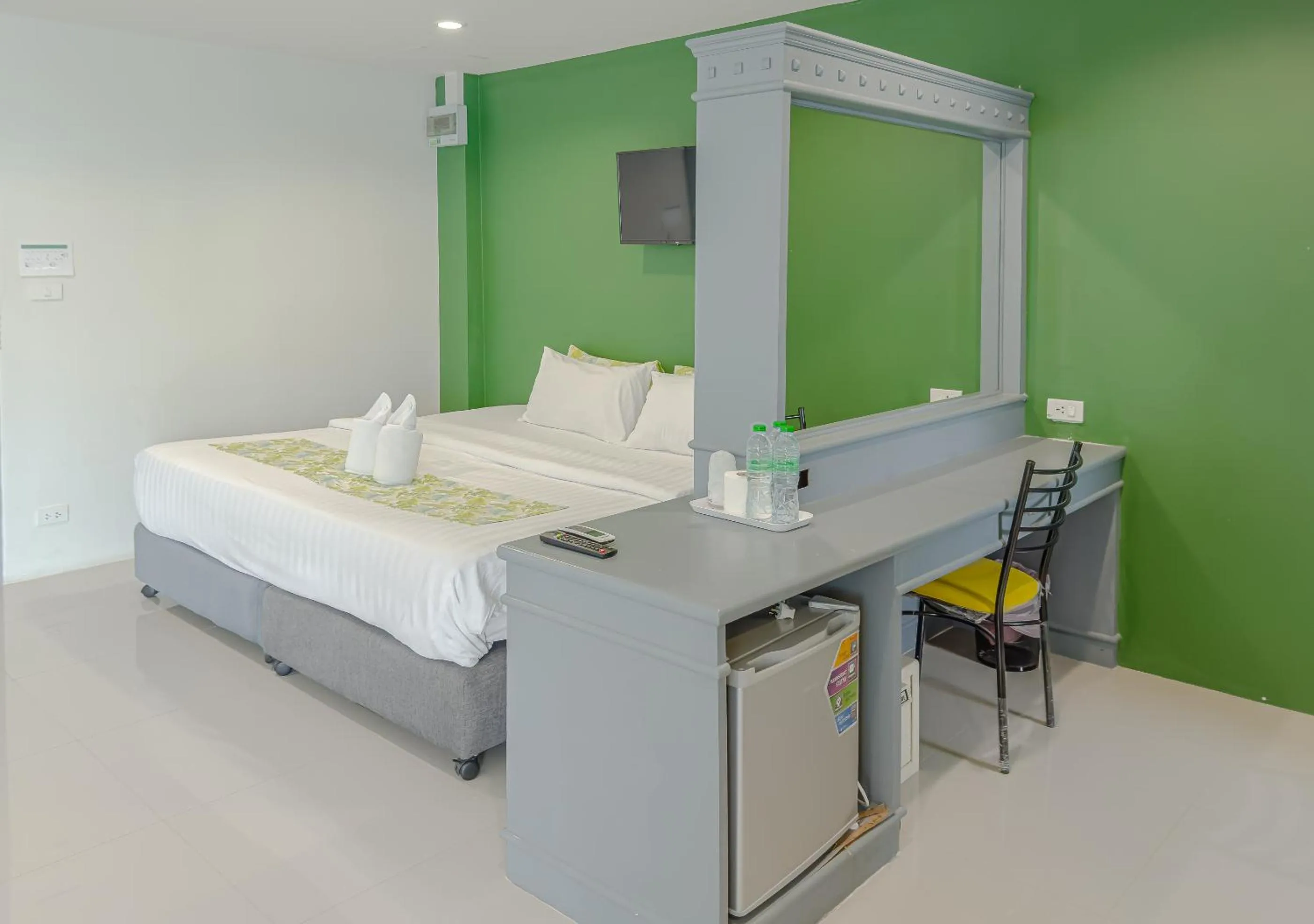 Bed in Xanadu Hotel Utapao