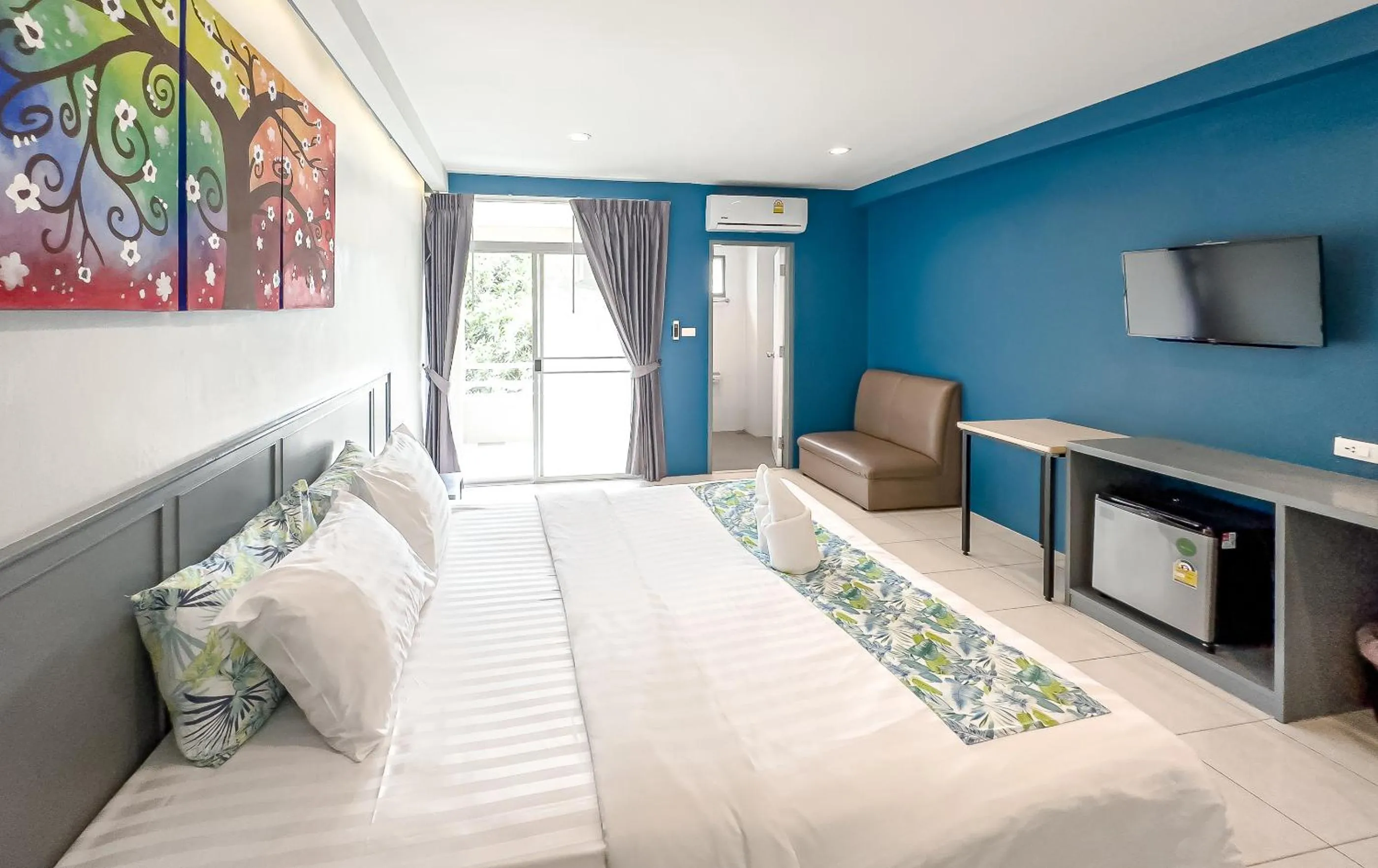 Bed in Xanadu Hotel Utapao