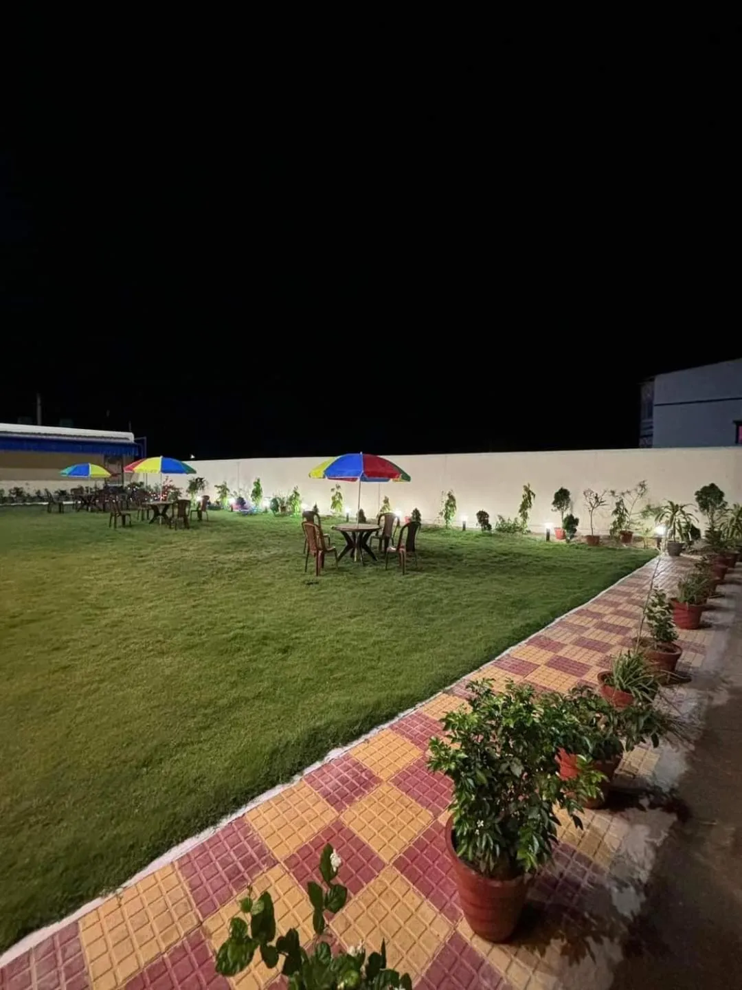 Garden in Swet Palash Resort