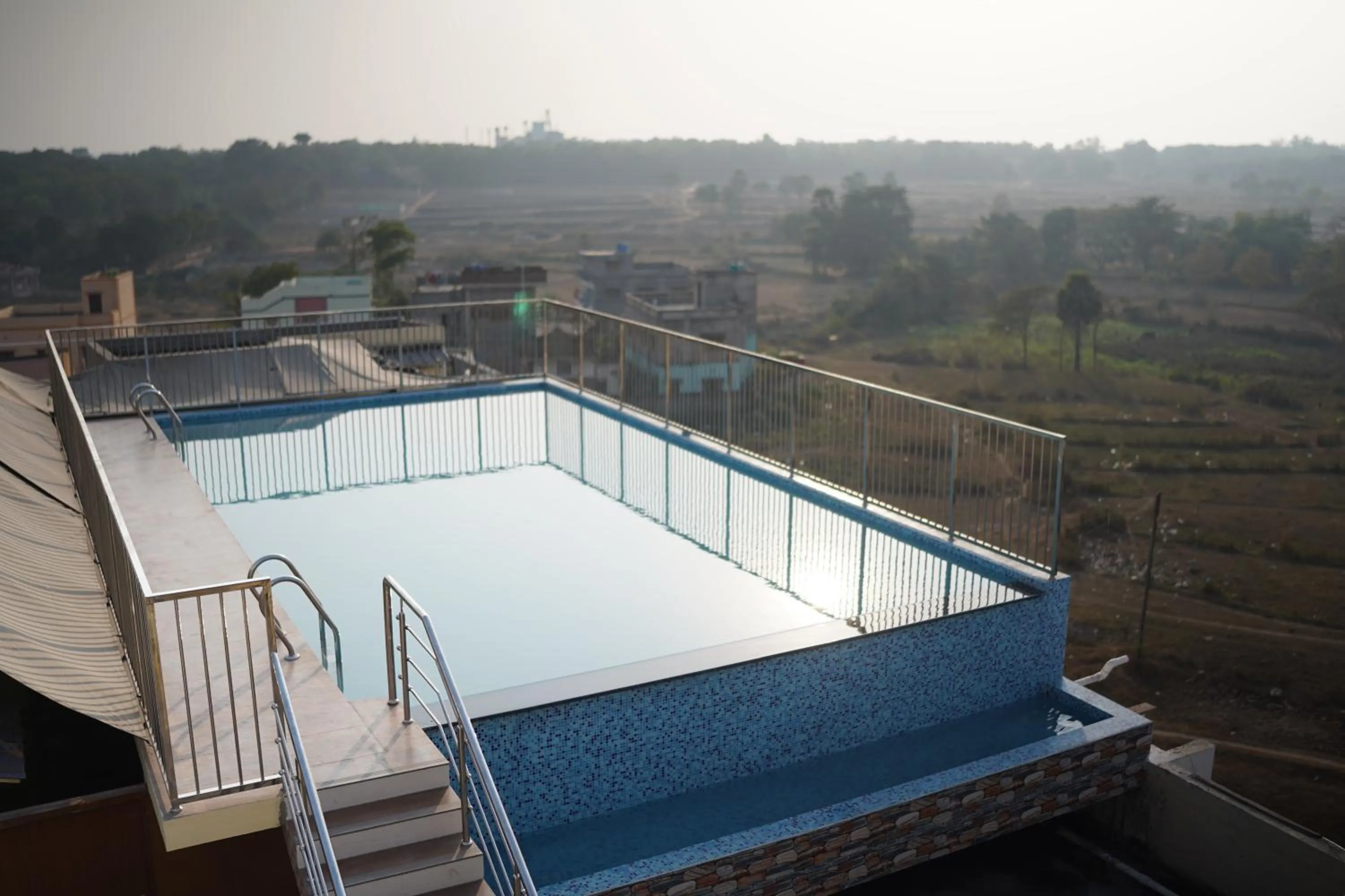 Swimming pool in Swet Palash Resort