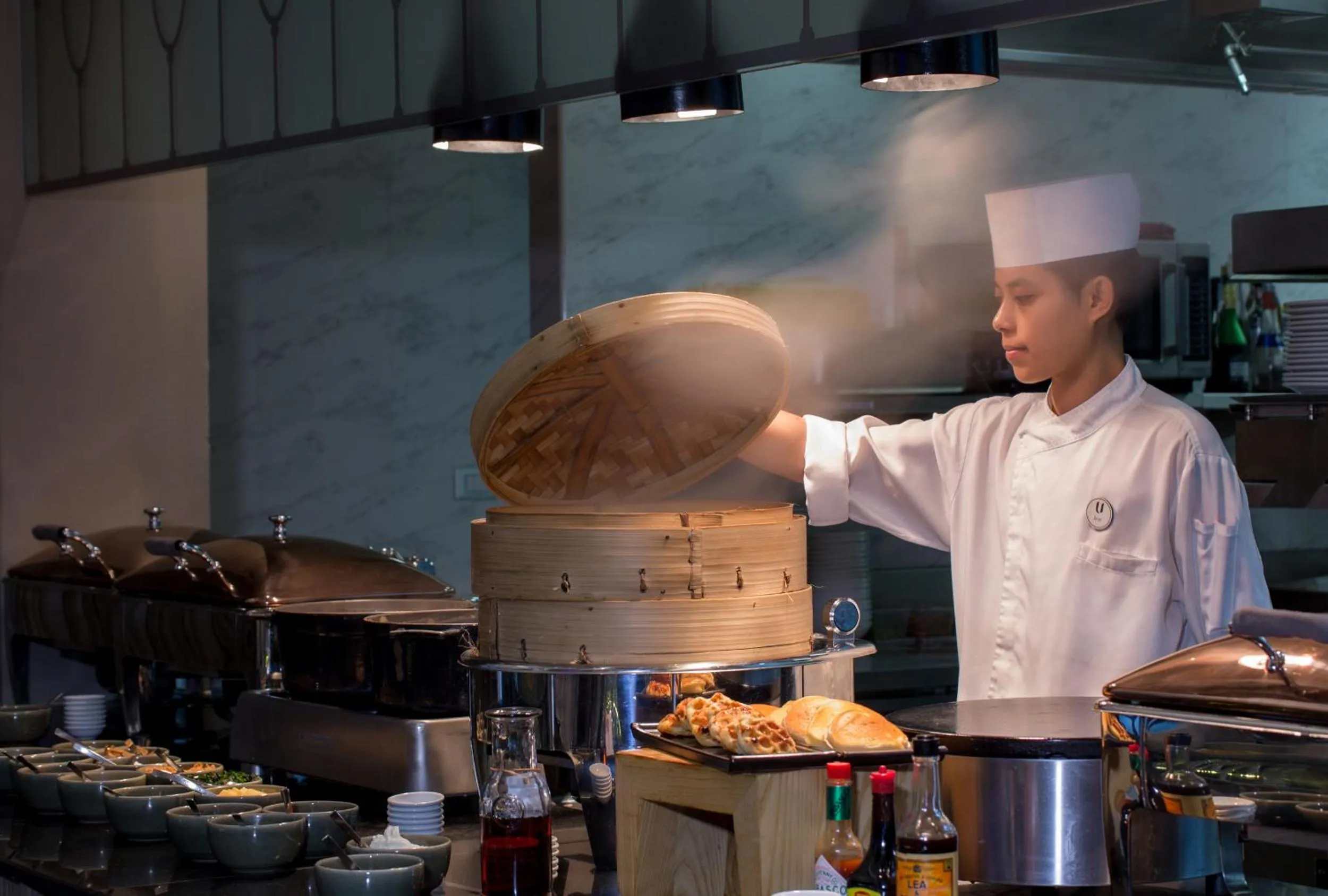 Buffet breakfast in U Sathorn Bangkok