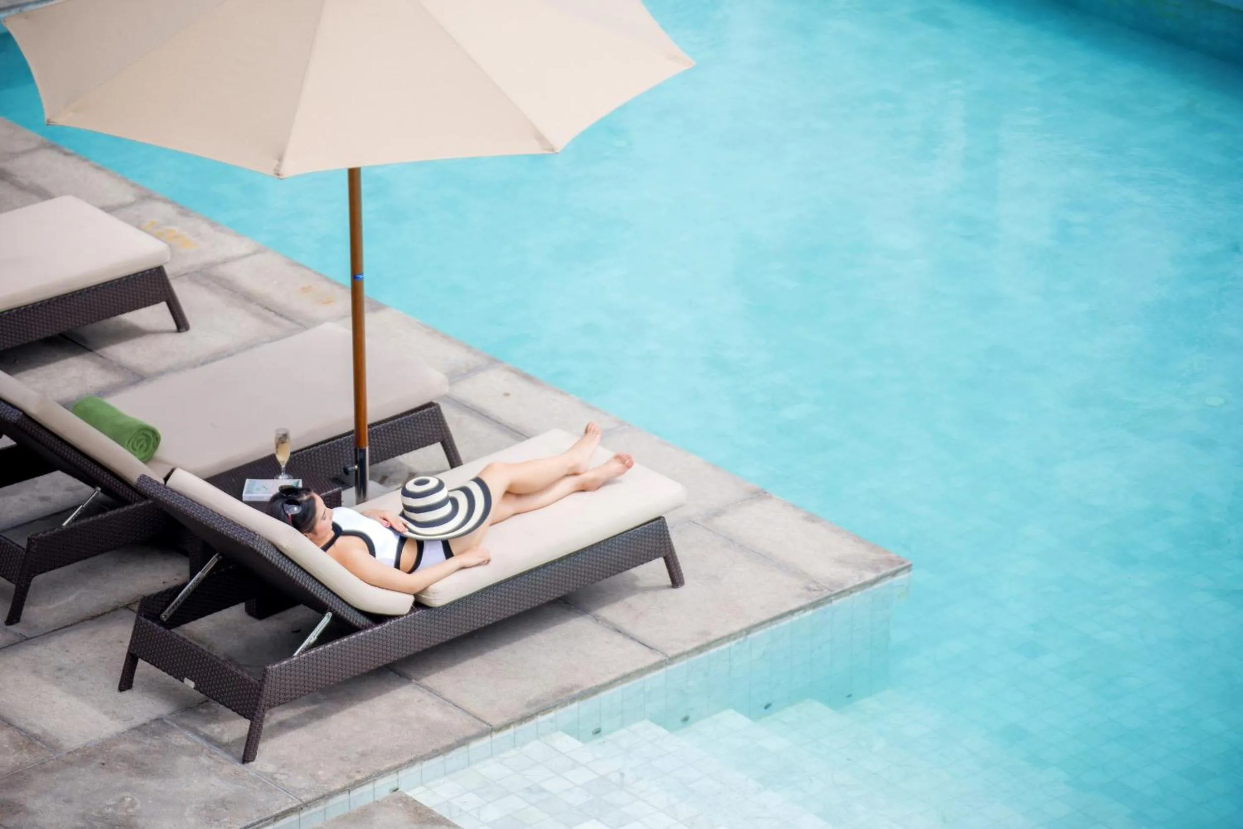 Swimming pool in U Sathorn Bangkok