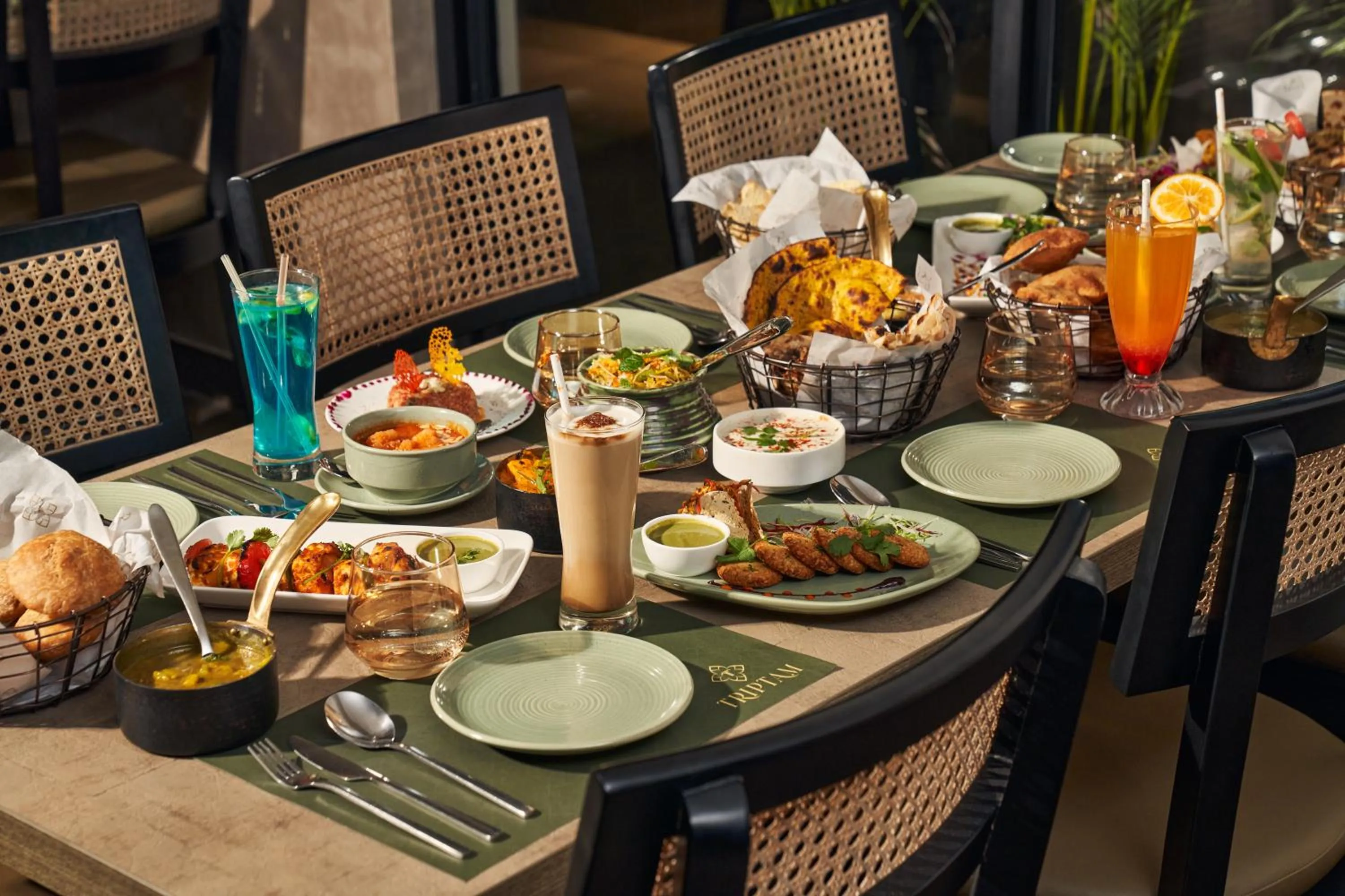 Food and drinks in Triptam Vrindavan