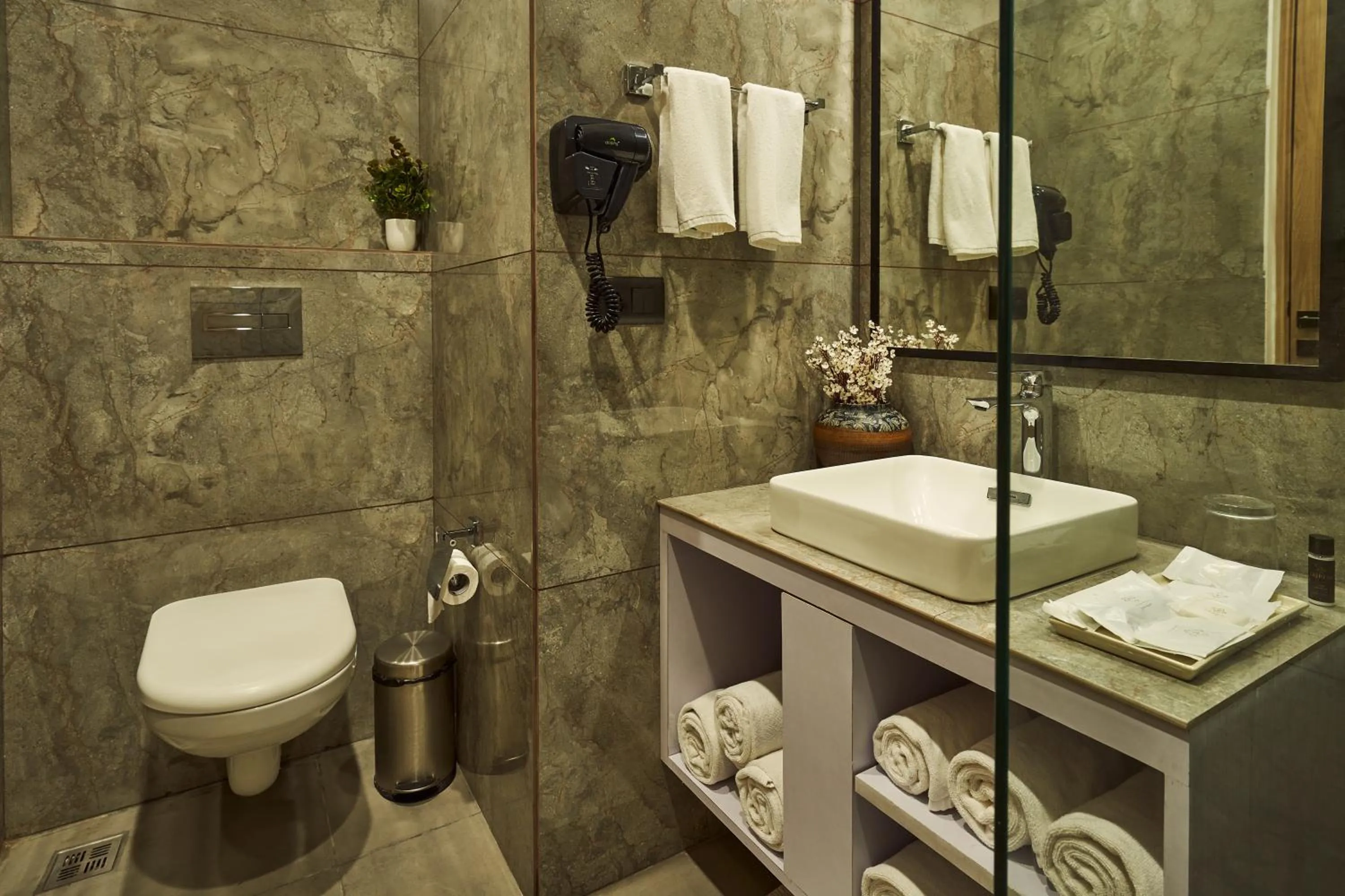 Bathroom in Triptam Vrindavan