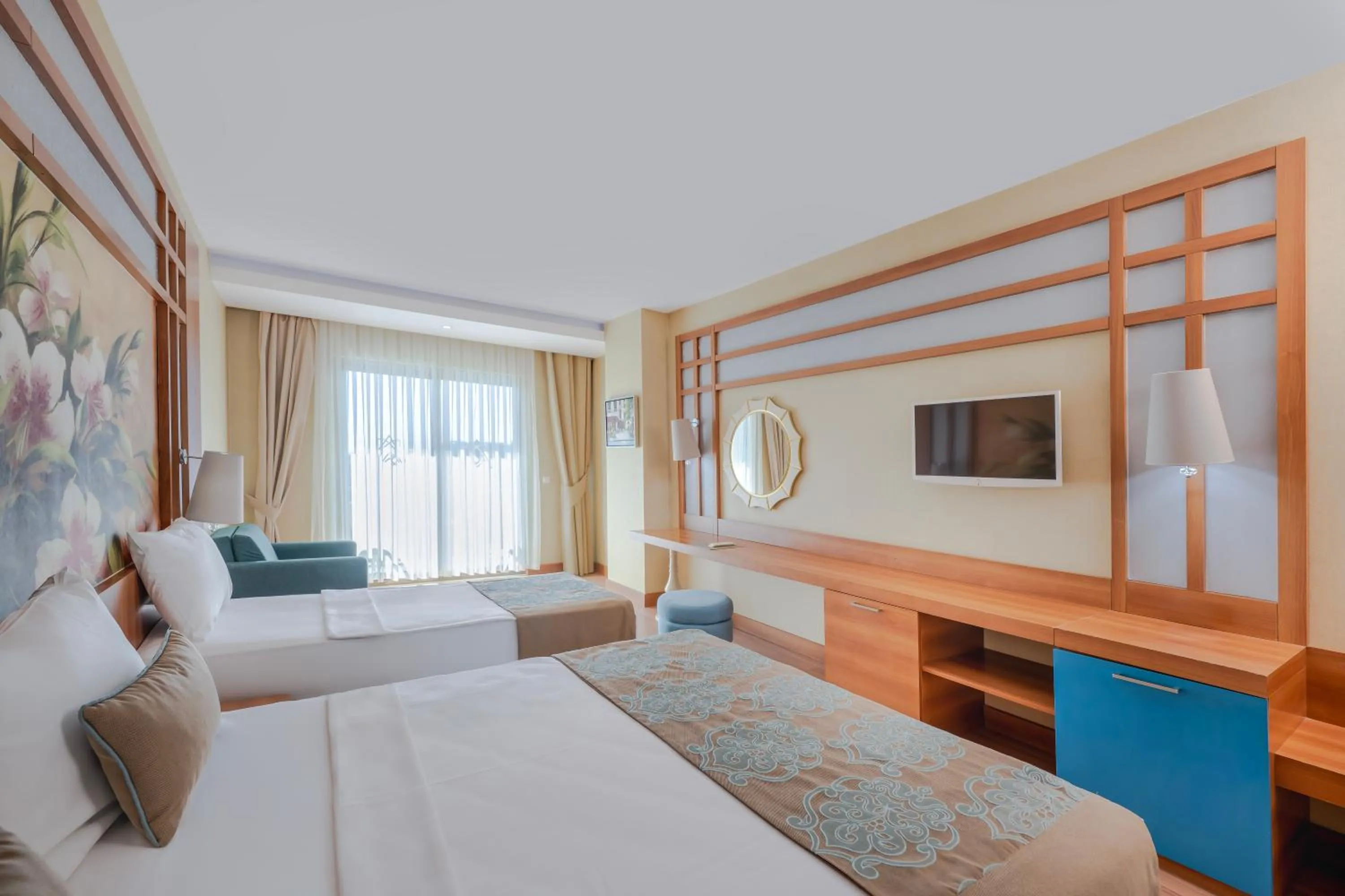 Bed in Alan Xafira Deluxe Resort & Spa-ULTRA ALL INCLUSIVE