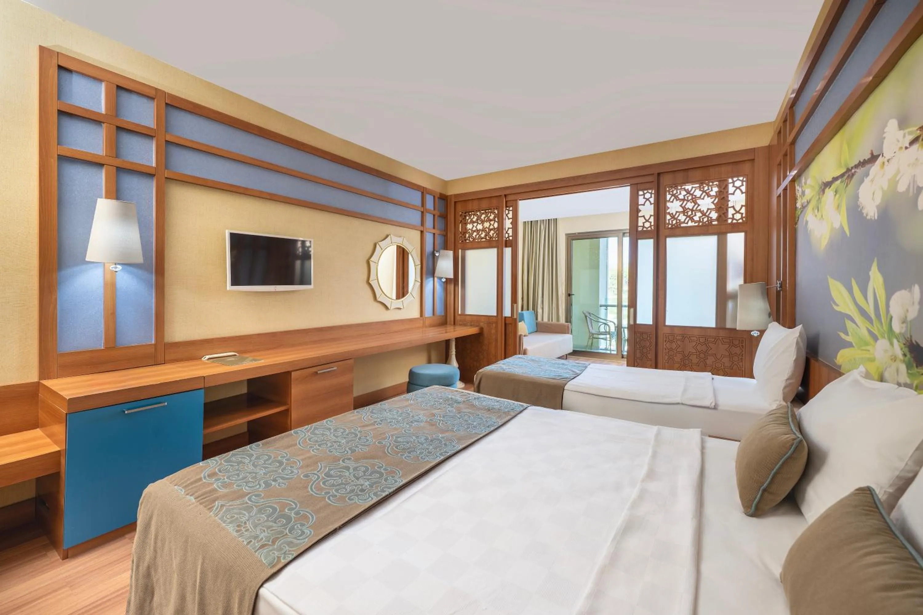 Bed in Alan Xafira Deluxe Resort & Spa-ULTRA ALL INCLUSIVE