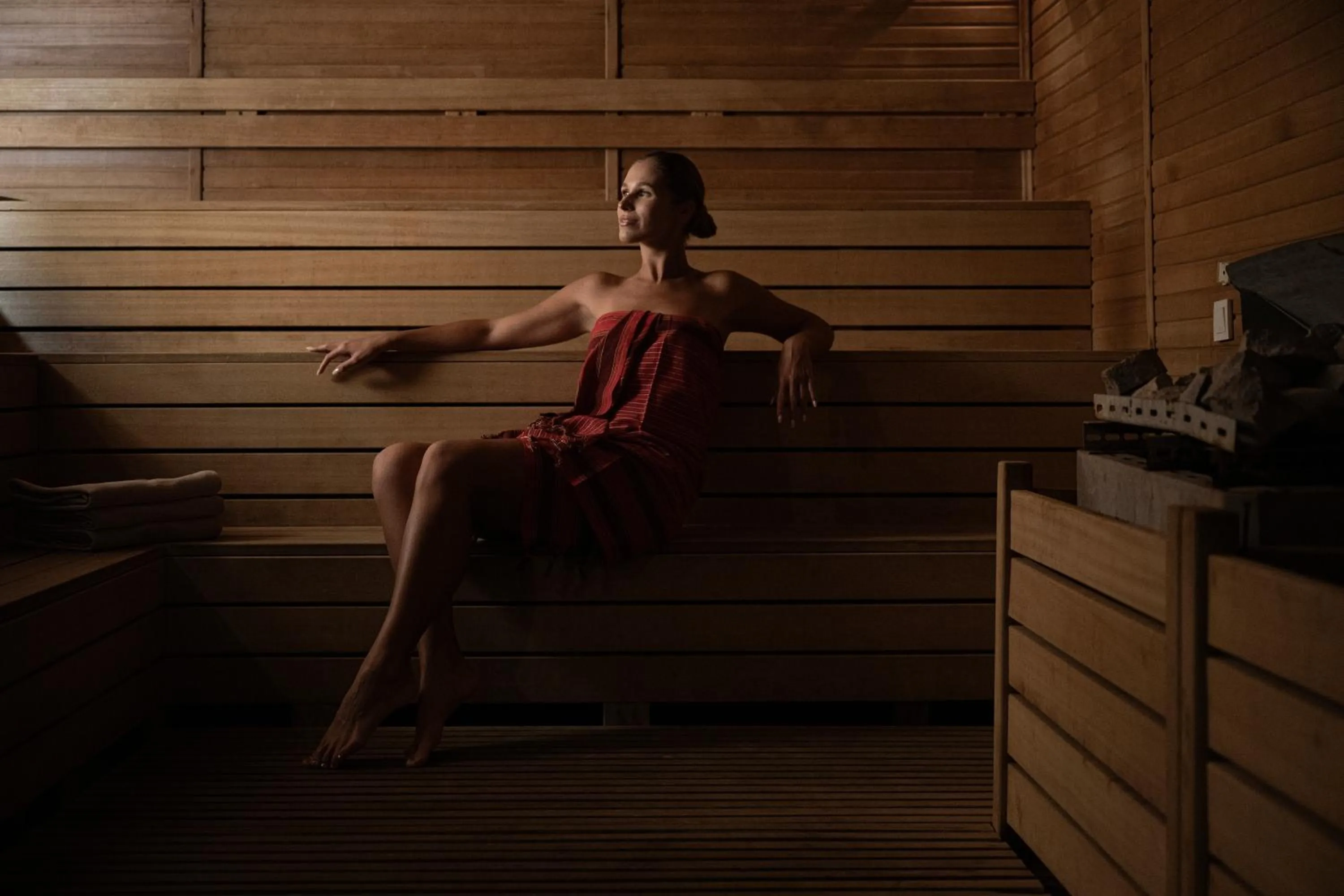 Sauna in Alan Xafira Deluxe Resort & Spa-ULTRA ALL INCLUSIVE
