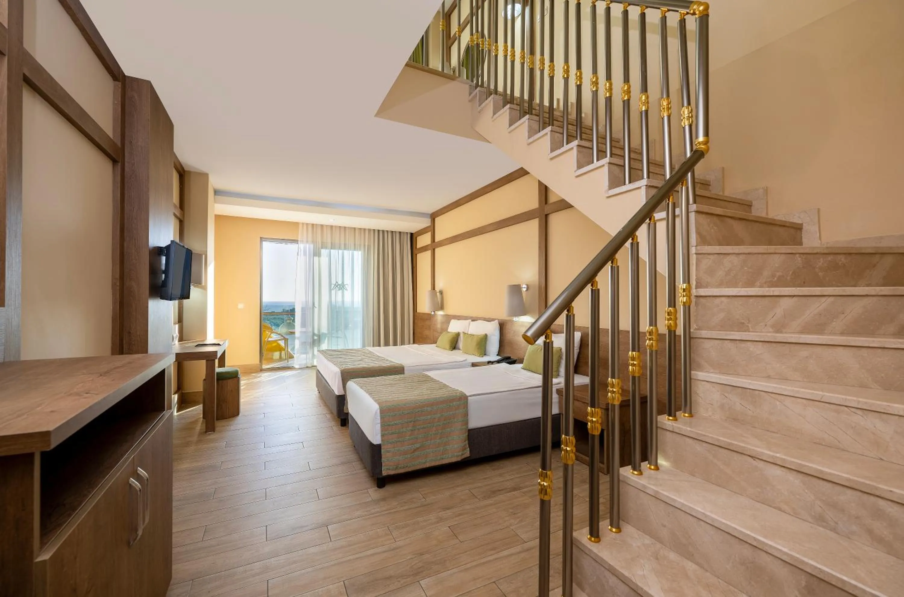 Bed in Alan Xafira Deluxe Resort & Spa-ULTRA ALL INCLUSIVE