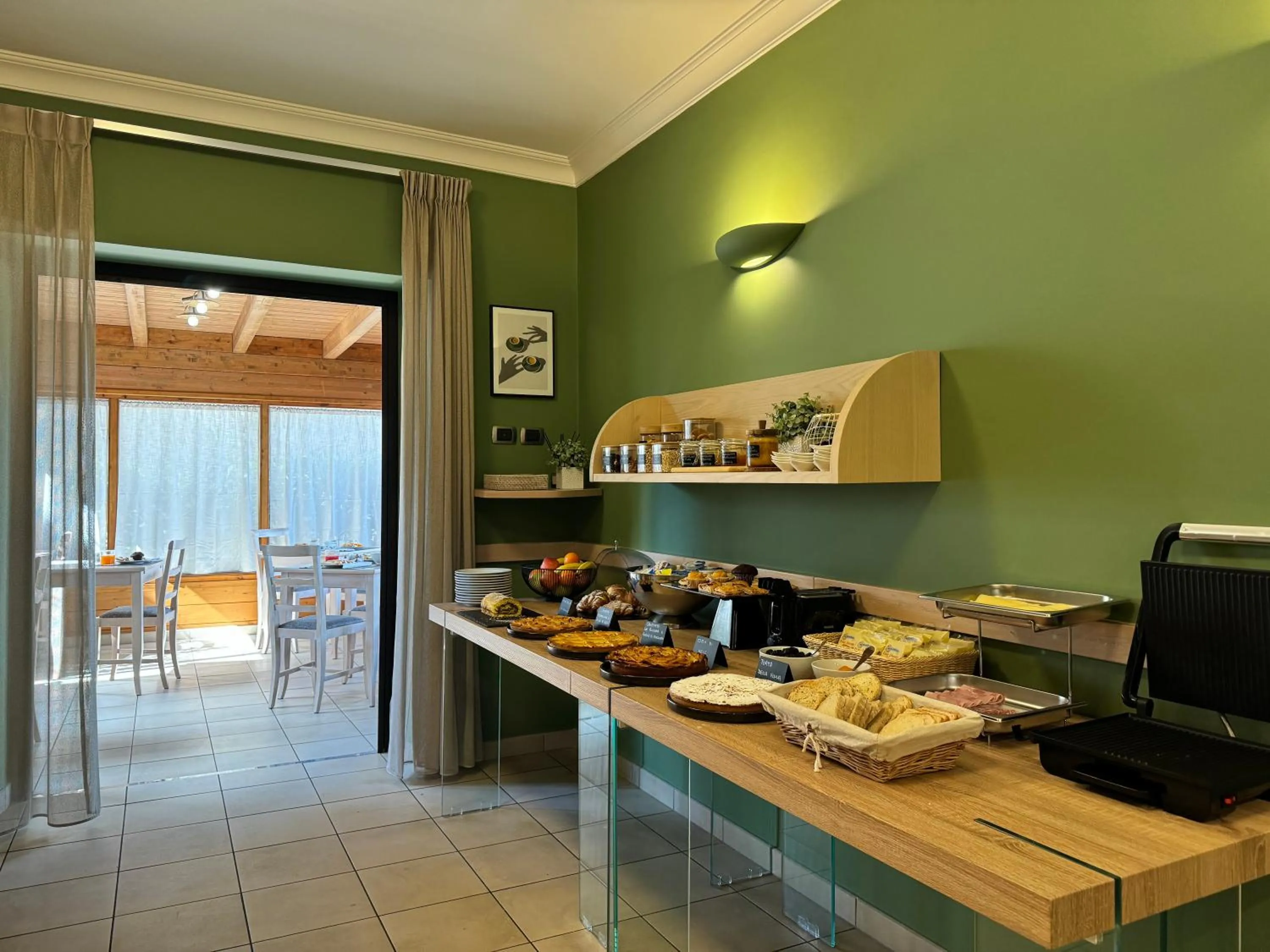 Buffet breakfast in Hotel Cladan