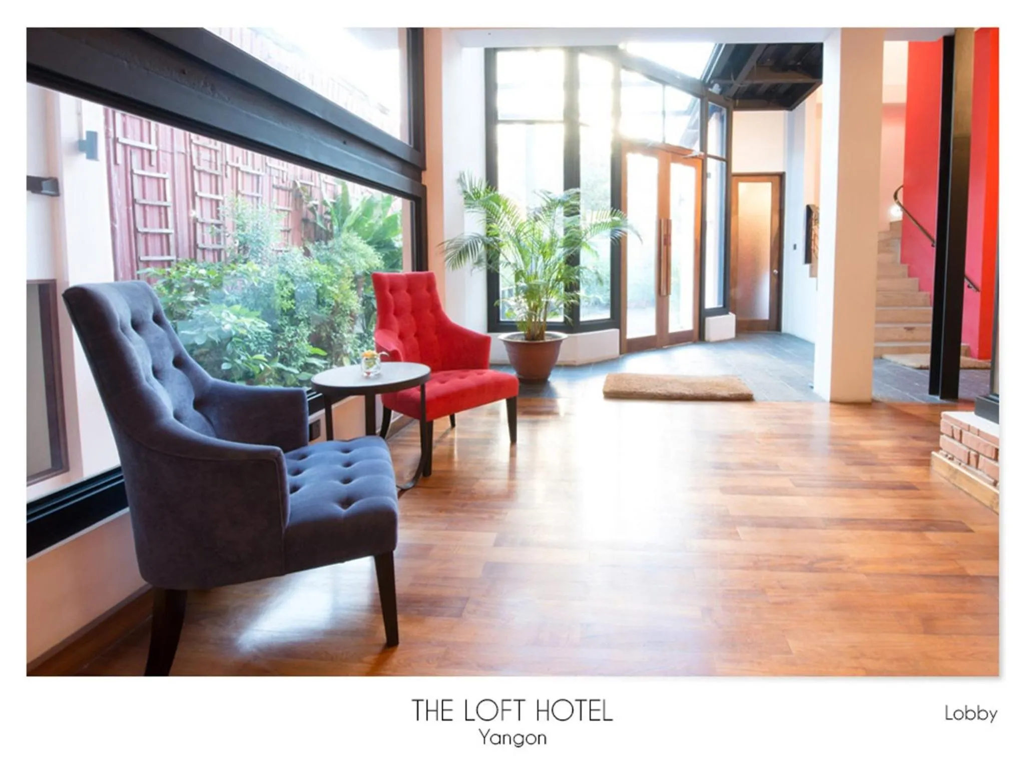 Lobby or reception in The Loft Hotel Downtown Yangon