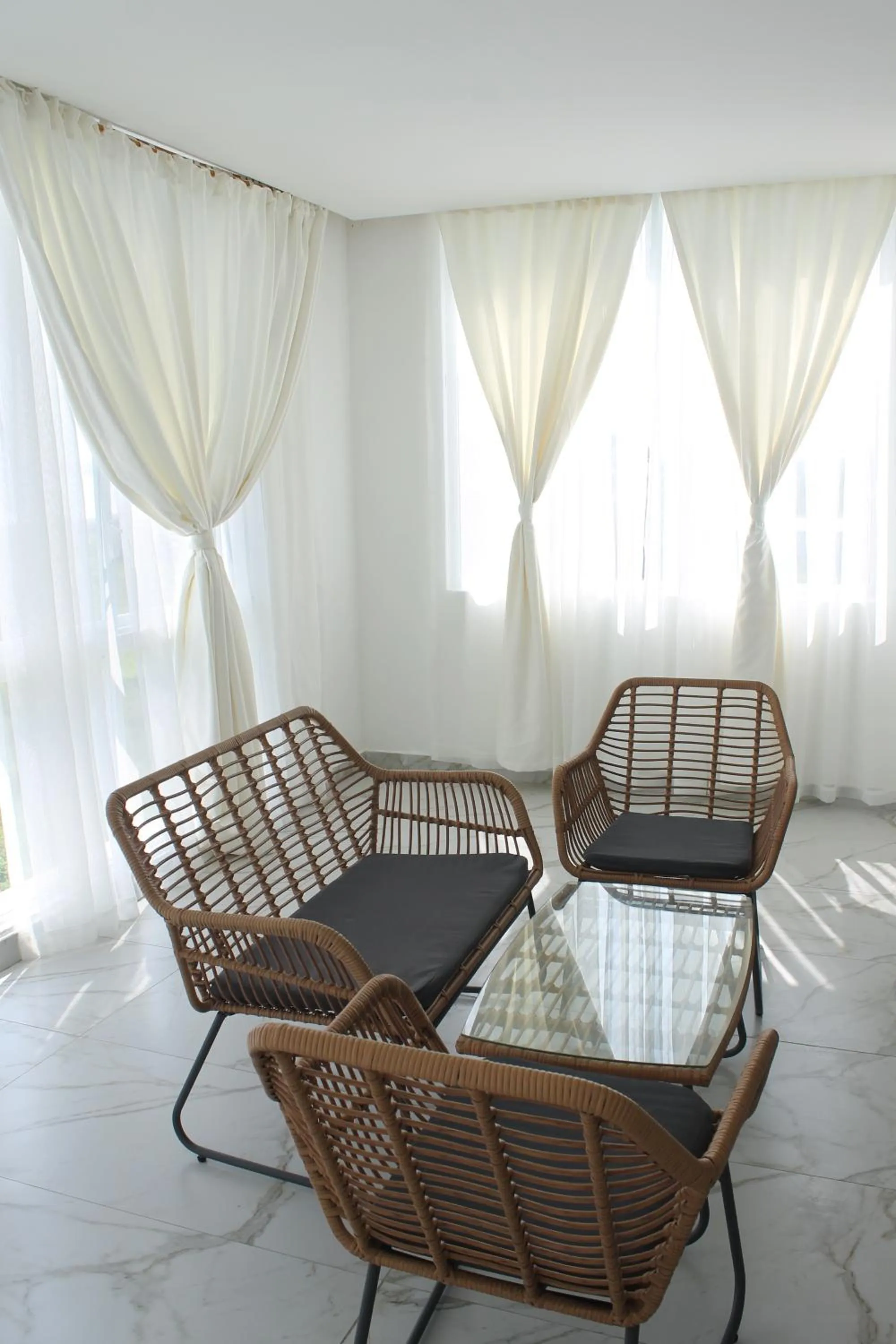 Living room in Hotel Presidente Beach Playas