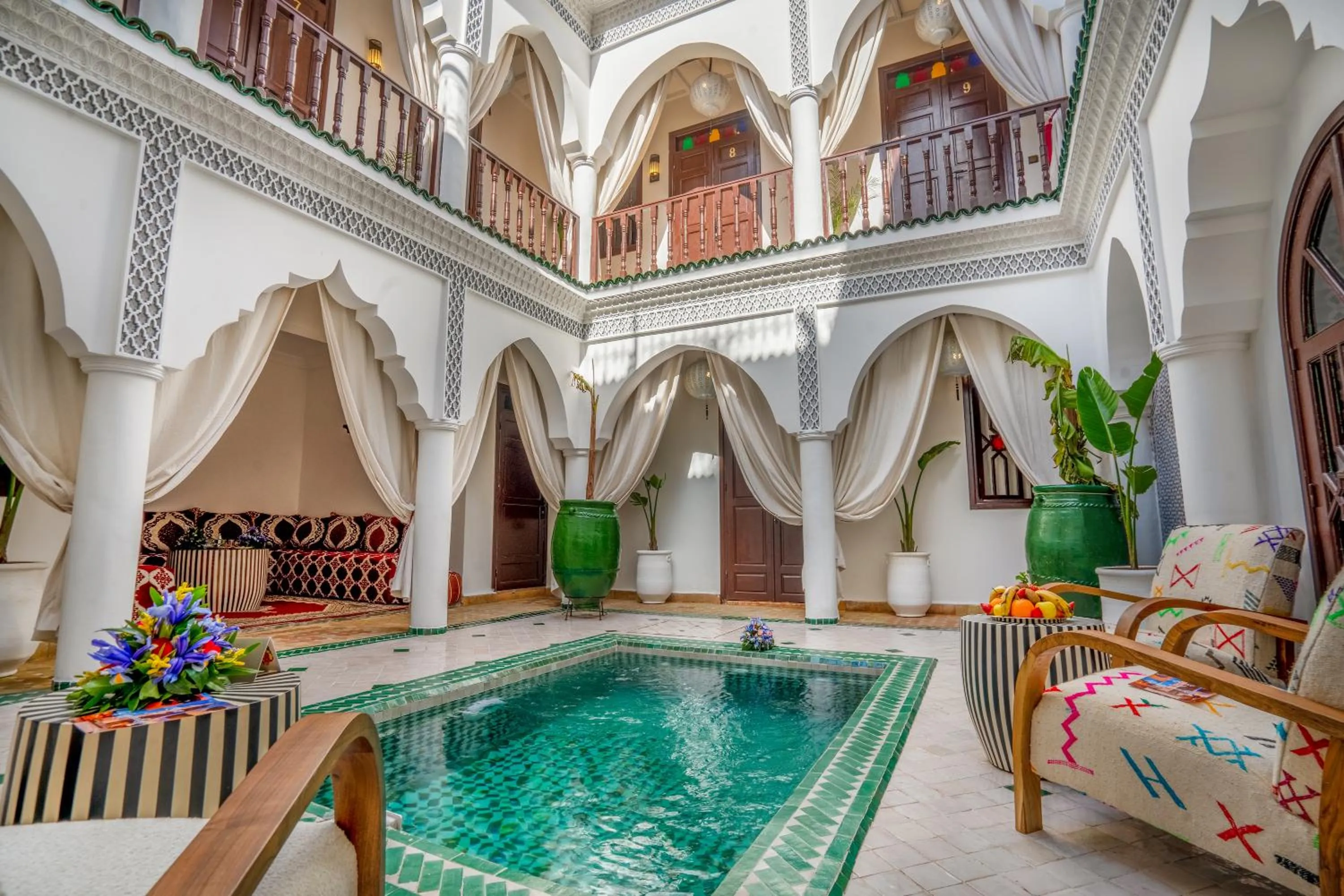 Property building in Riad Ekla Boutique Hotel