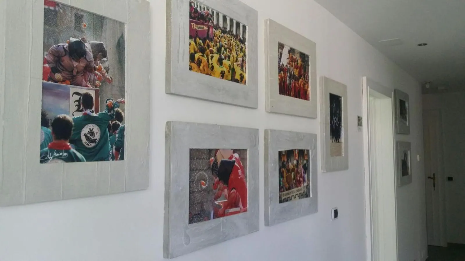 Decorative detail in Villa Silvia Olivetti