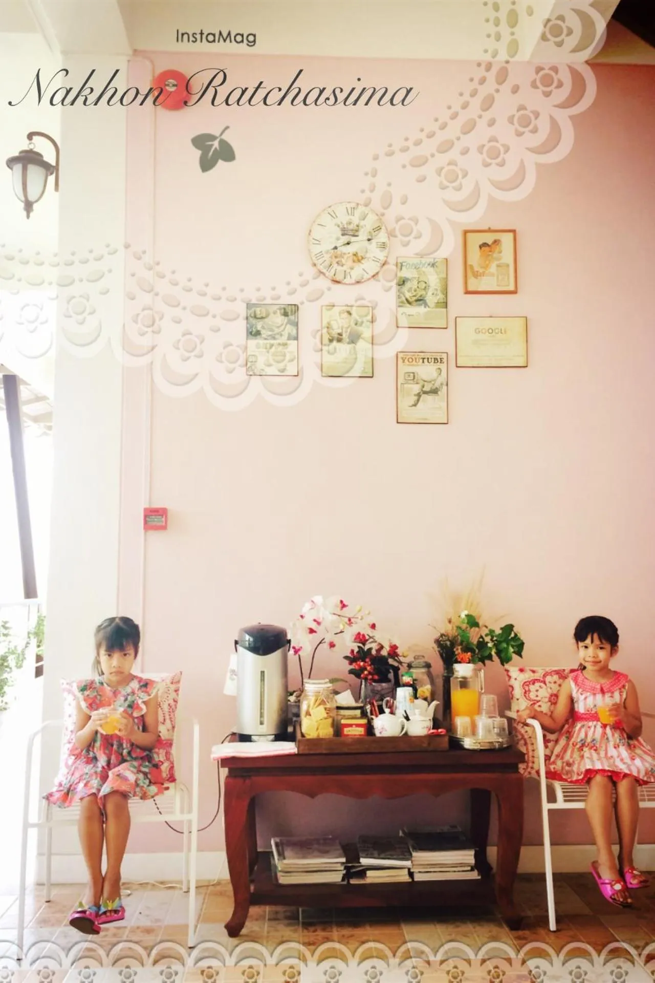 Lobby or reception in Thorfun Guesthouse in the Garden