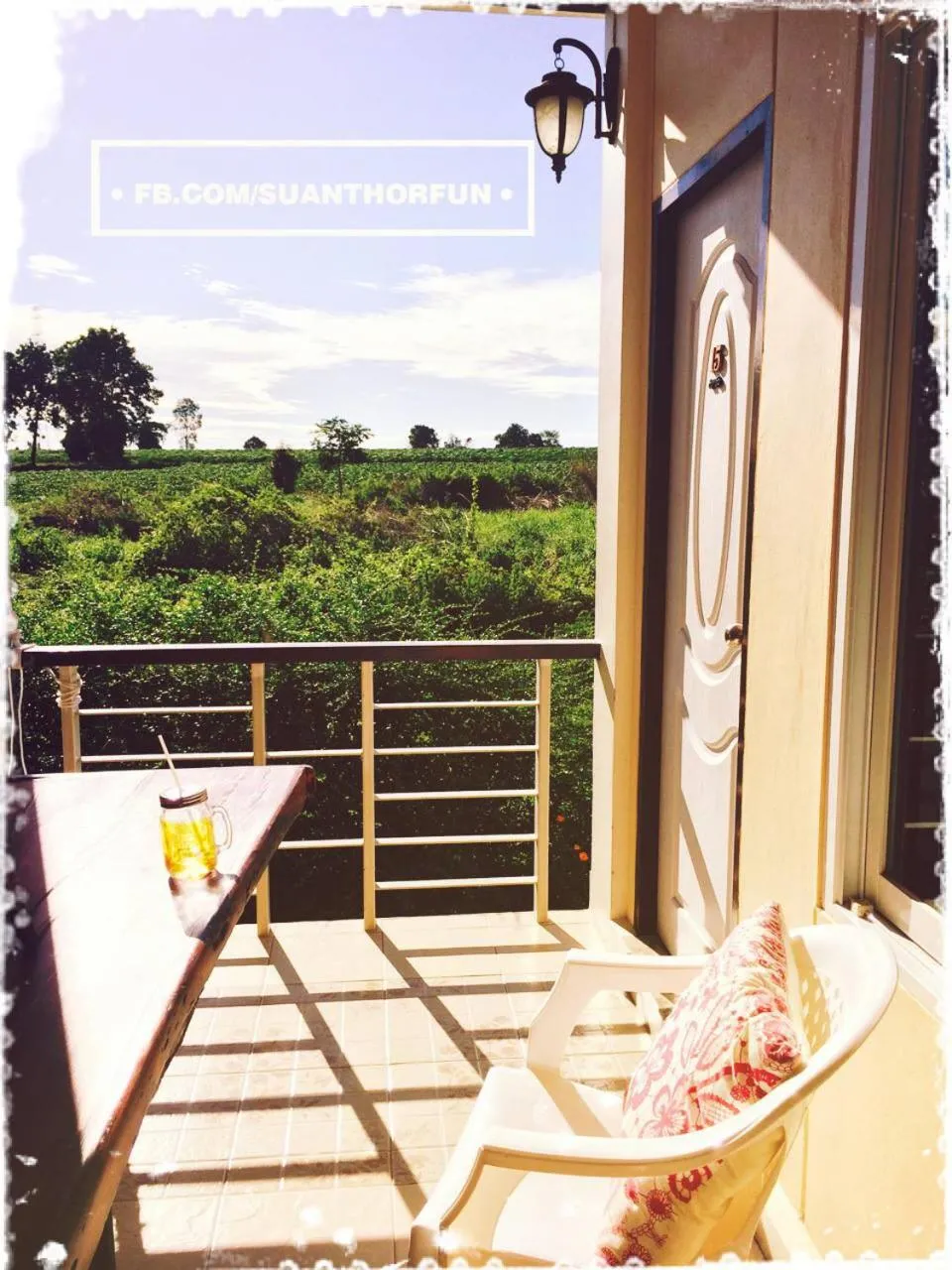 Natural landscape in Thorfun Guesthouse in the Garden