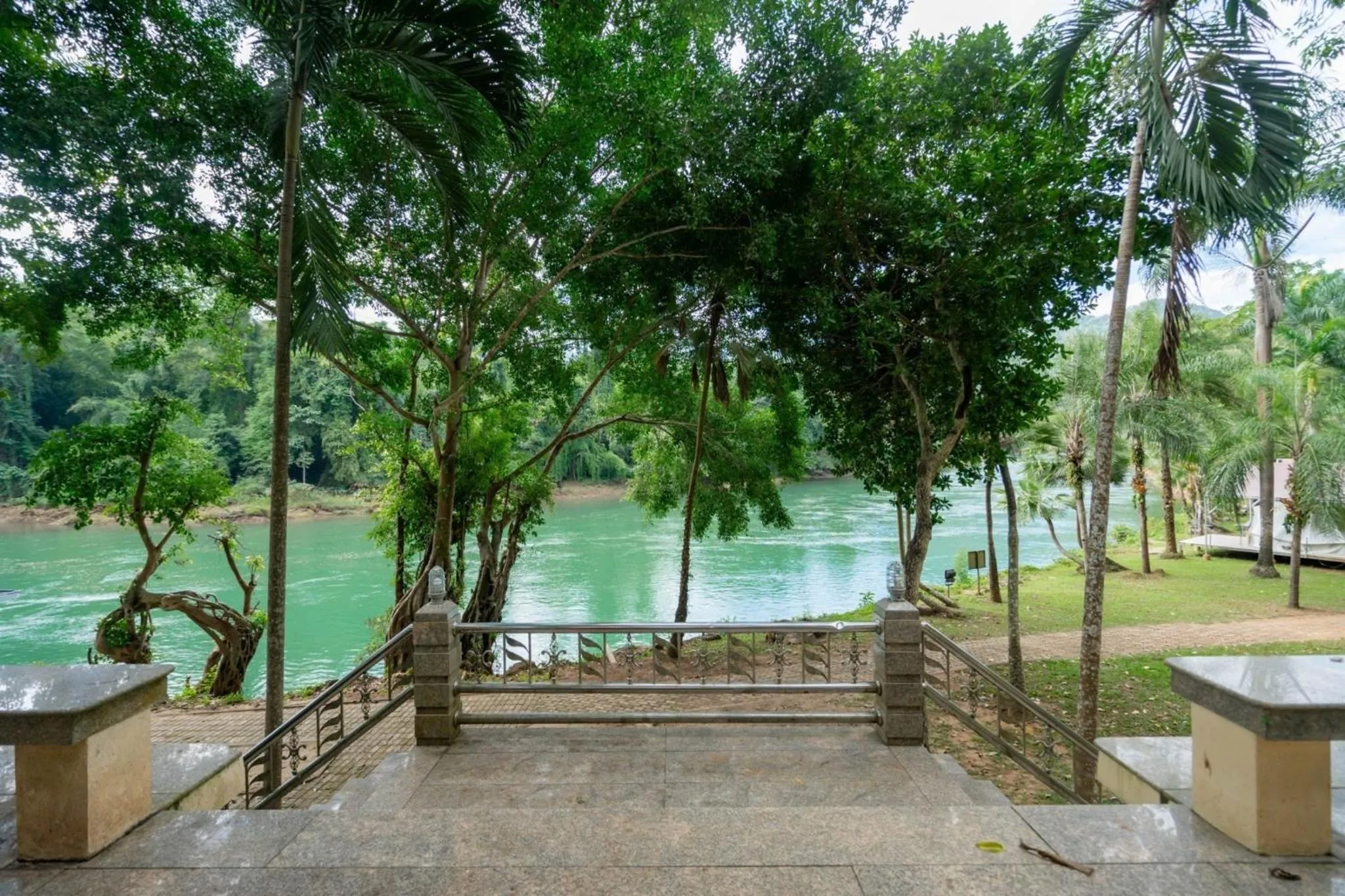 Natural landscape in Puprai Tarnnarm Resort