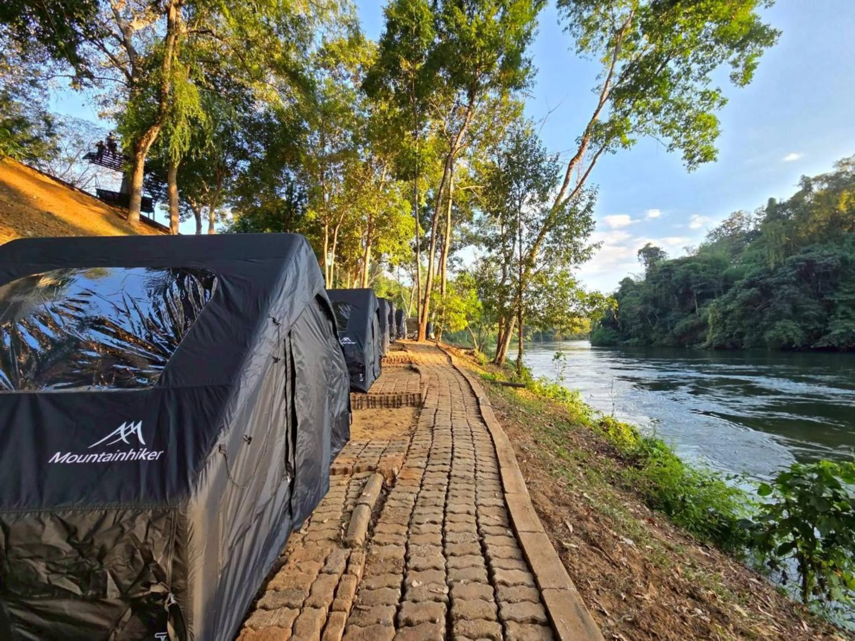 River view in Puprai Tarnnarm Resort