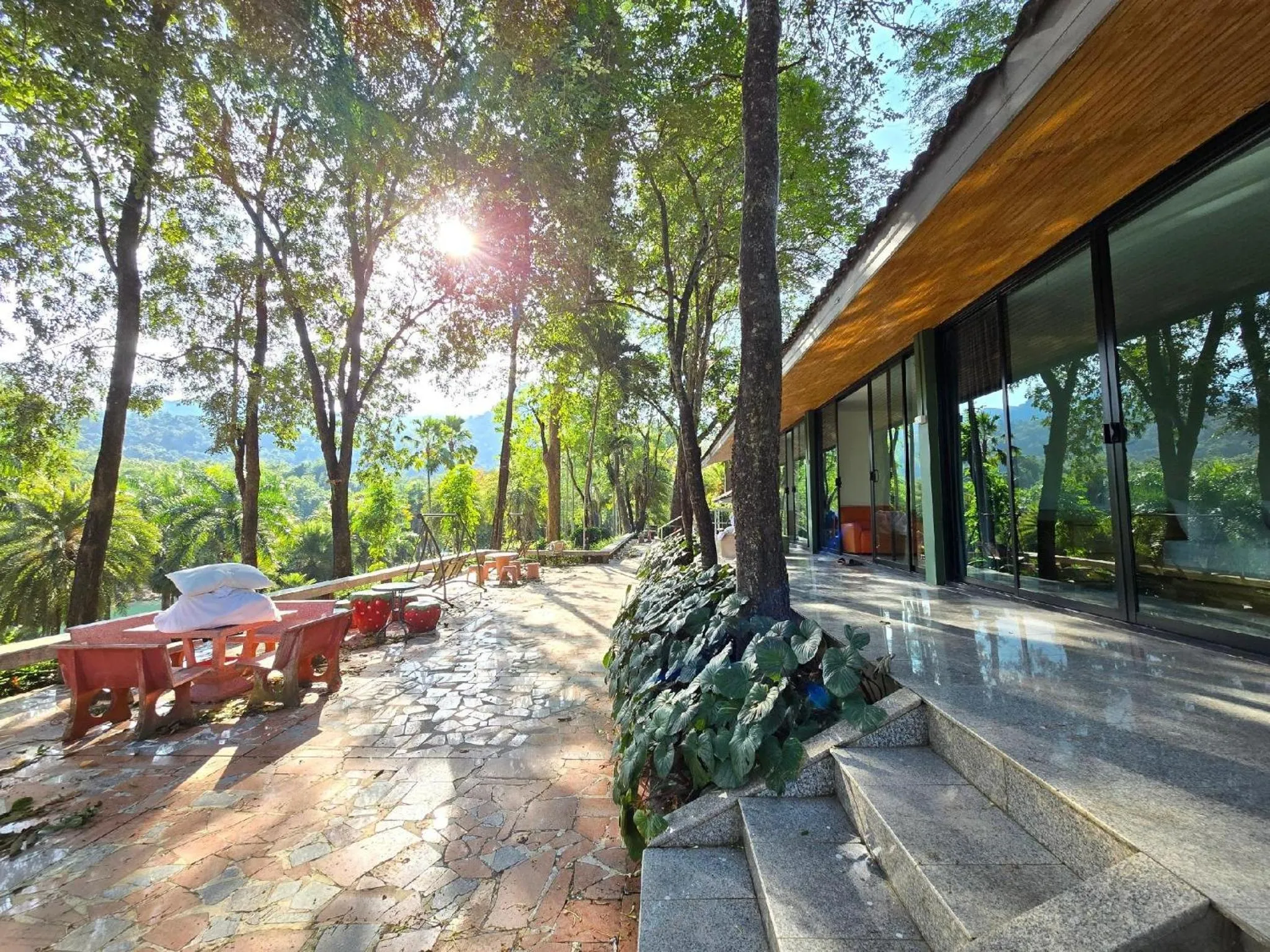 Natural landscape in Puprai Tarnnarm Resort