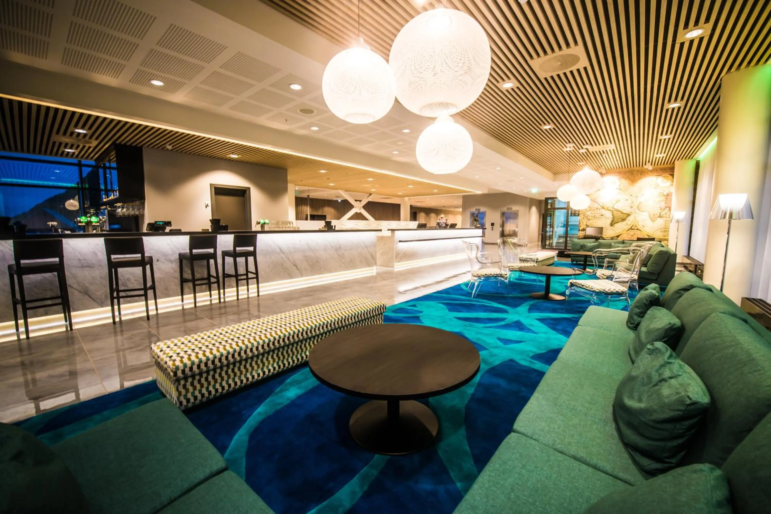 Lobby or reception in Thon Hotel Fosnavåg