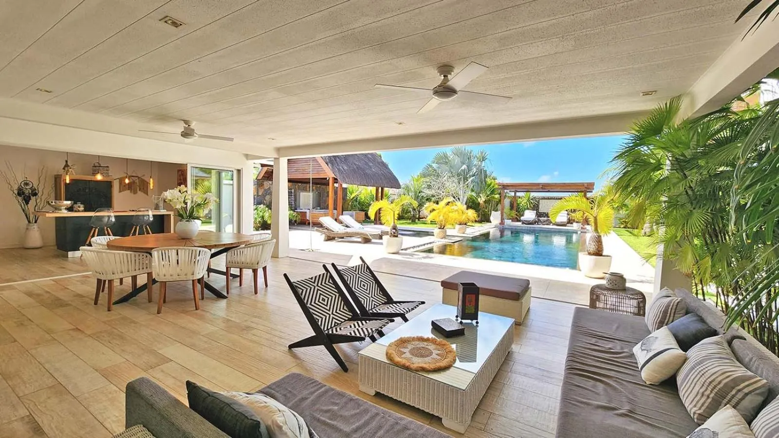 Patio in Clos du Littoral by Fine & Country