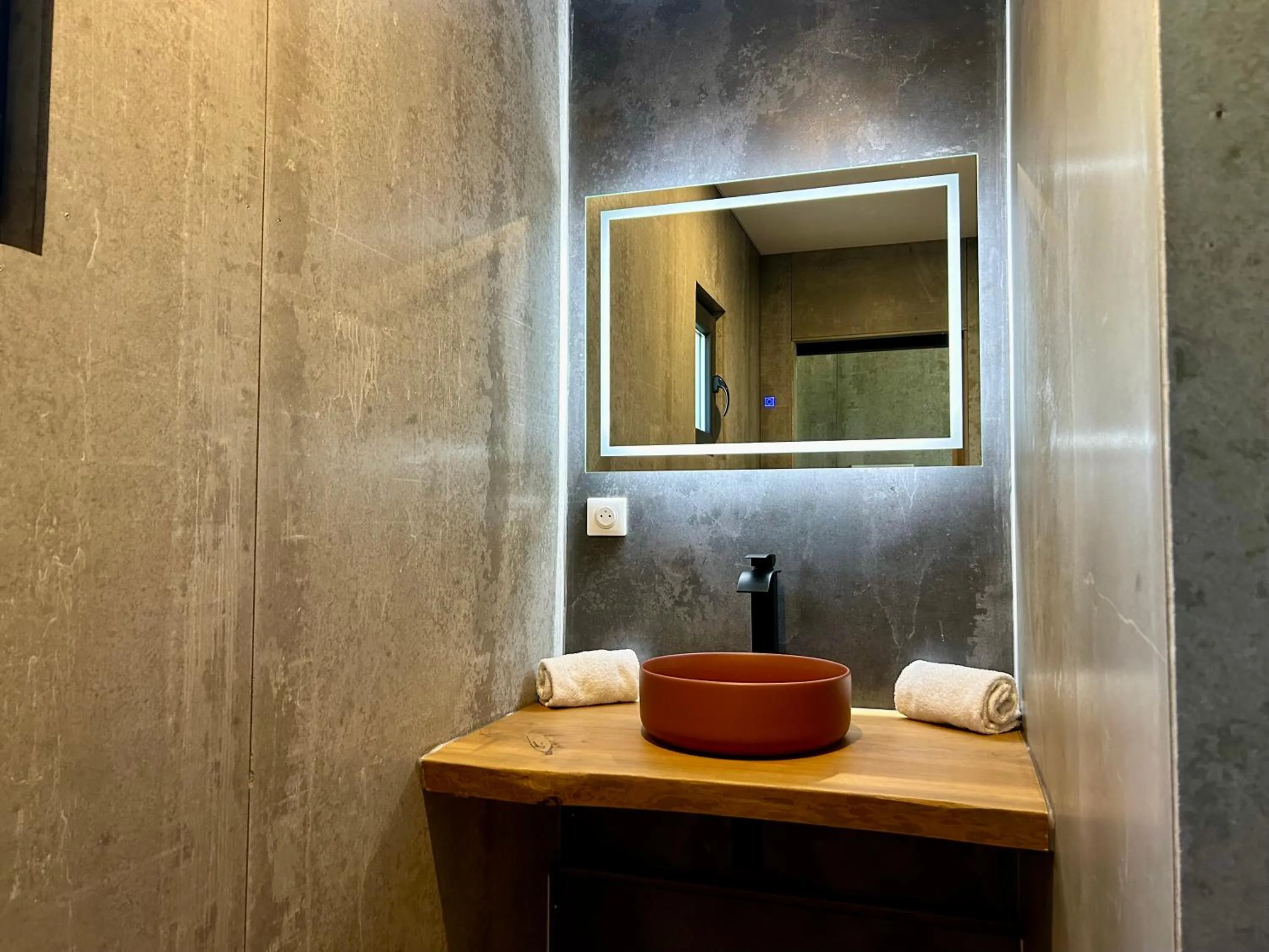 Bathroom in Hôtel Casa Matteu