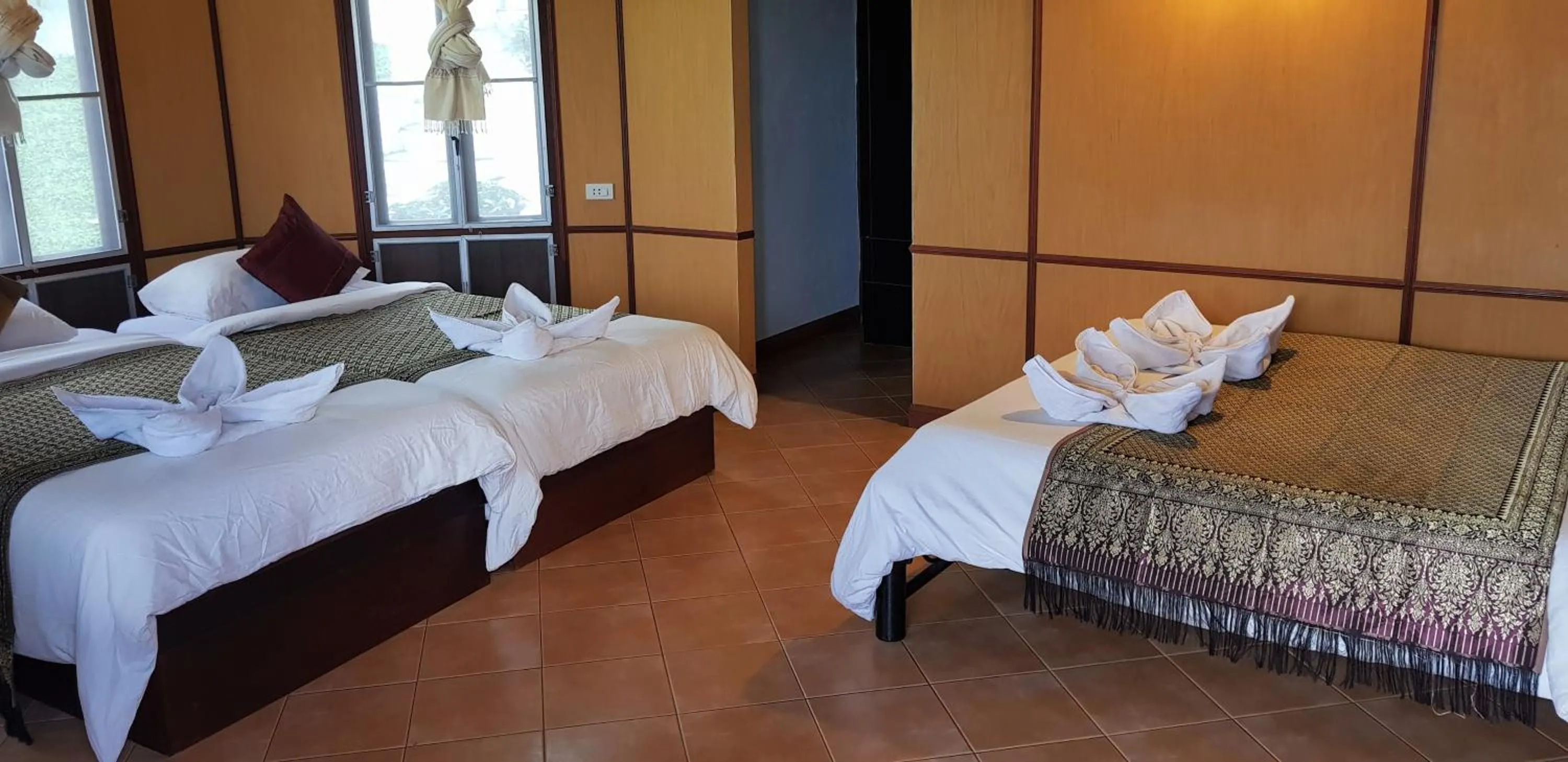 Bed in Clear View Resort