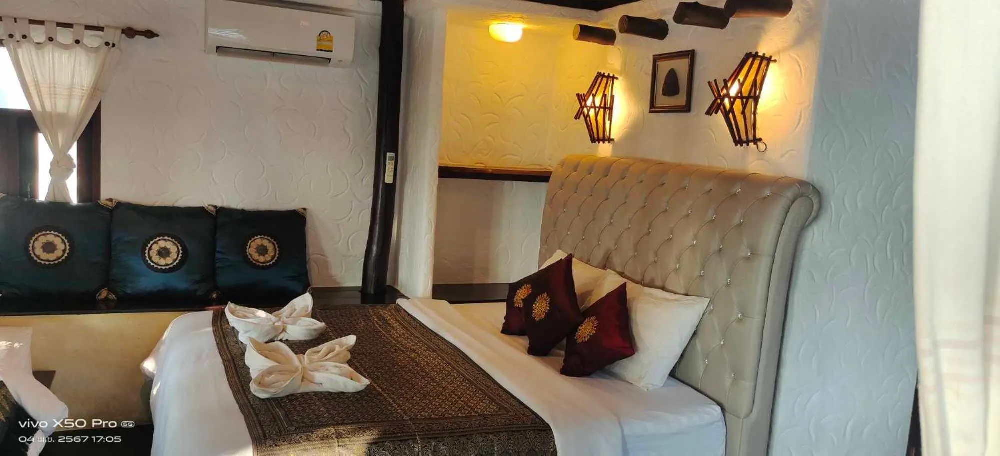 Bed in Clear View Resort