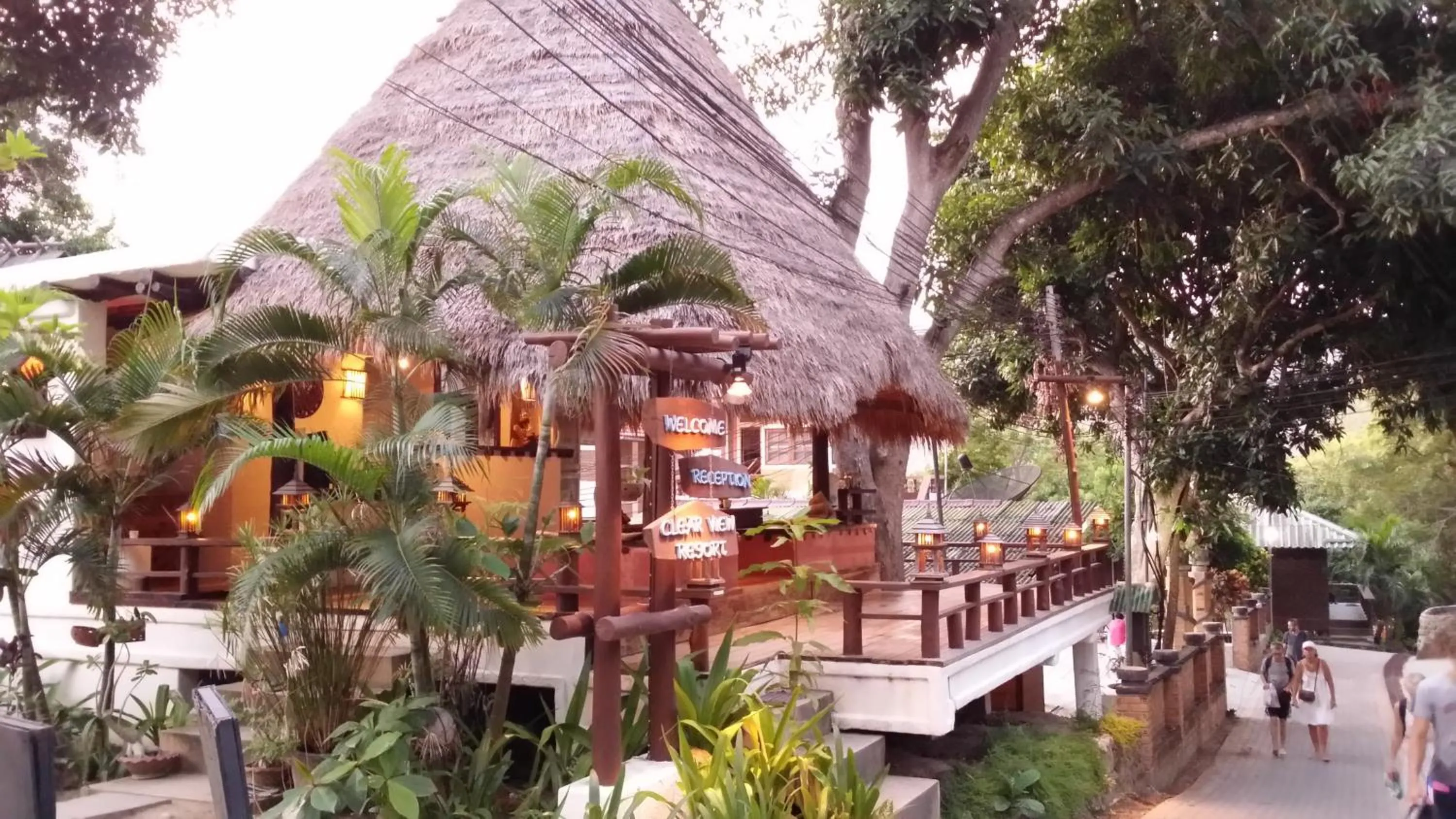 Facade/entrance in Clear View Resort