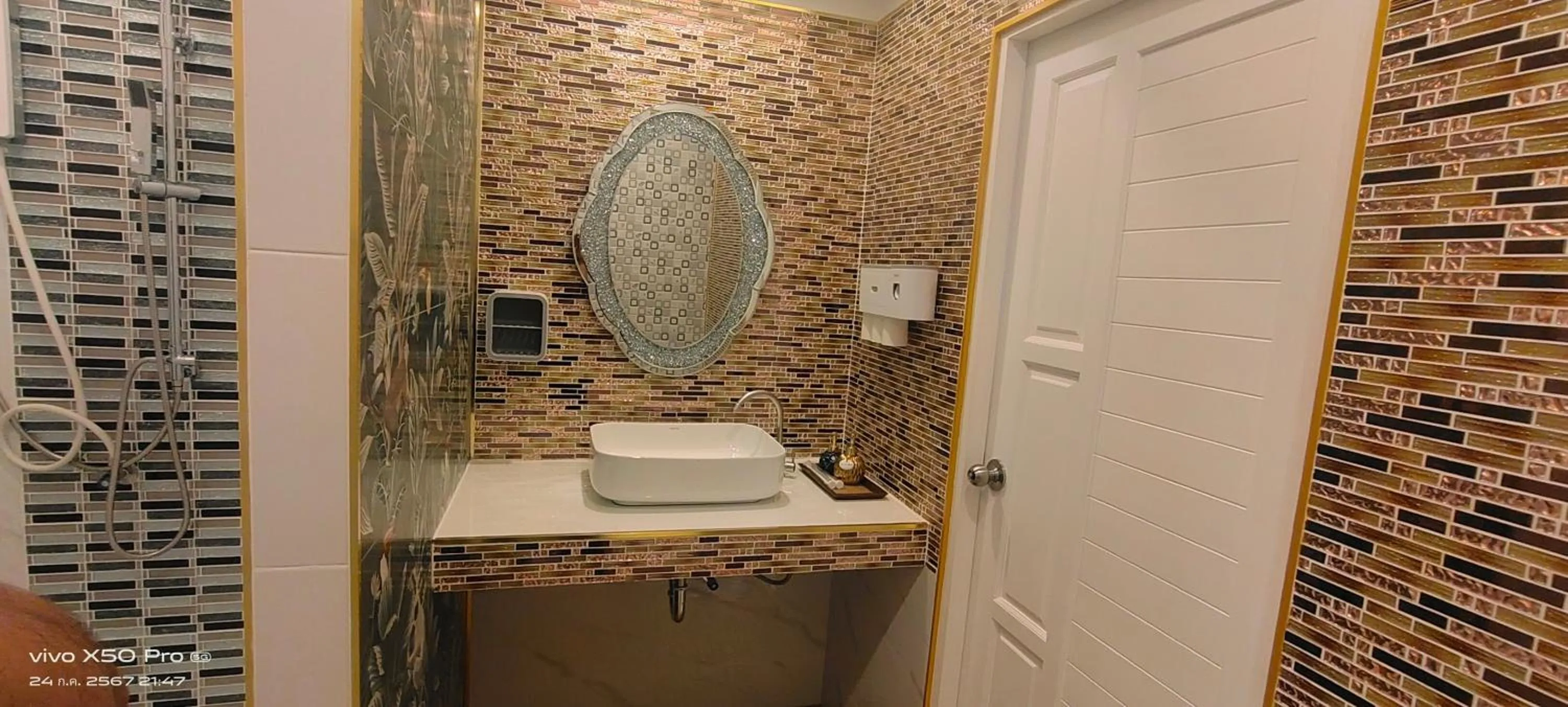 Shower in Clear View Resort