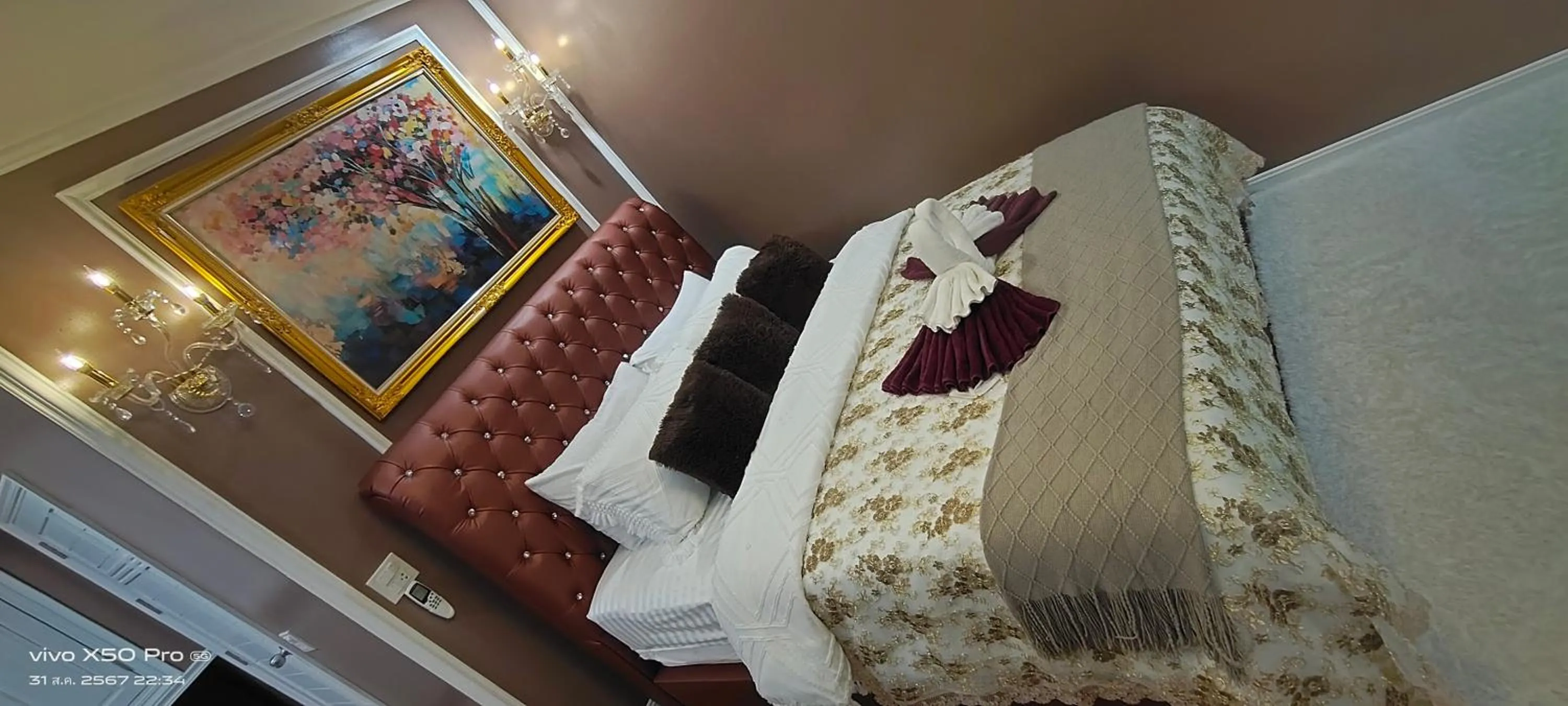 Bed in Clear View Resort