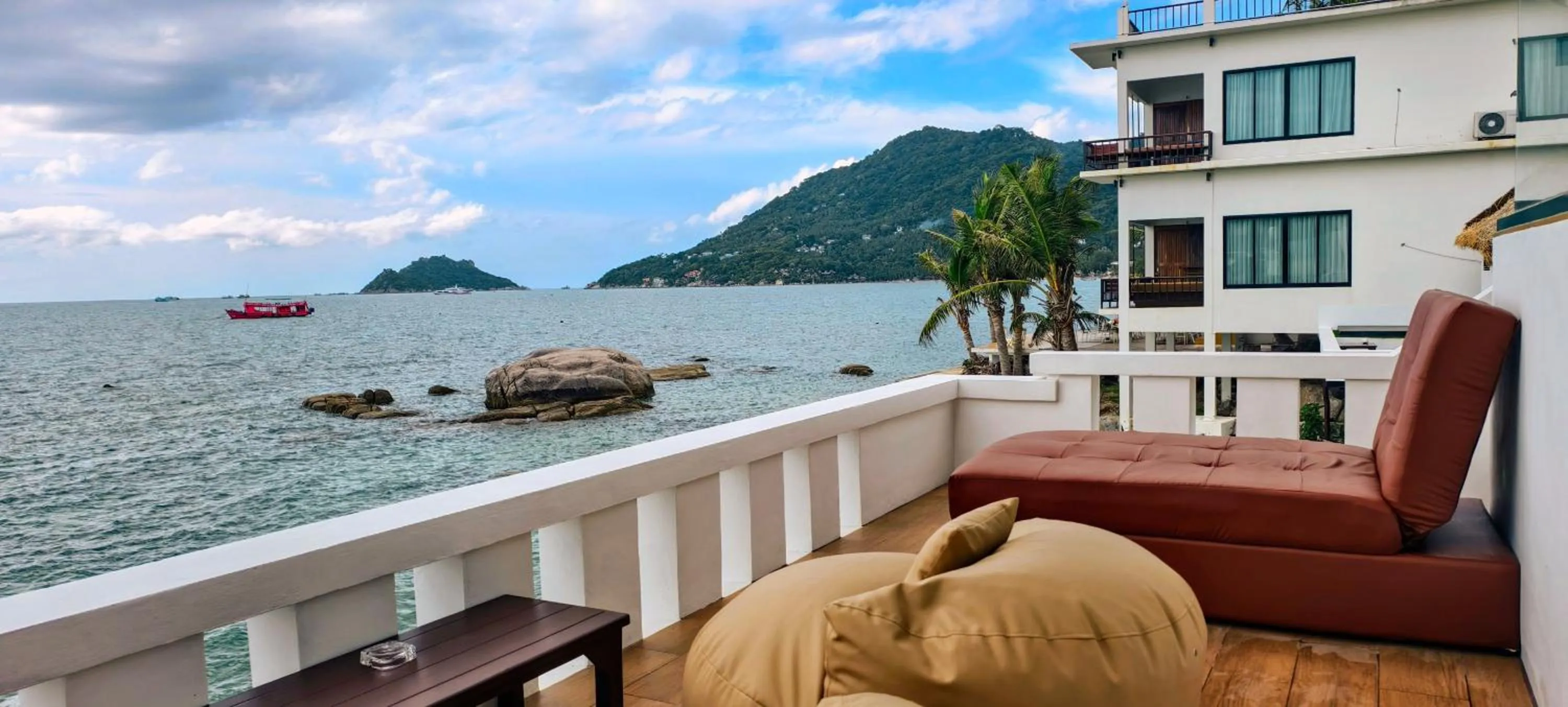 Patio in Clear View Resort