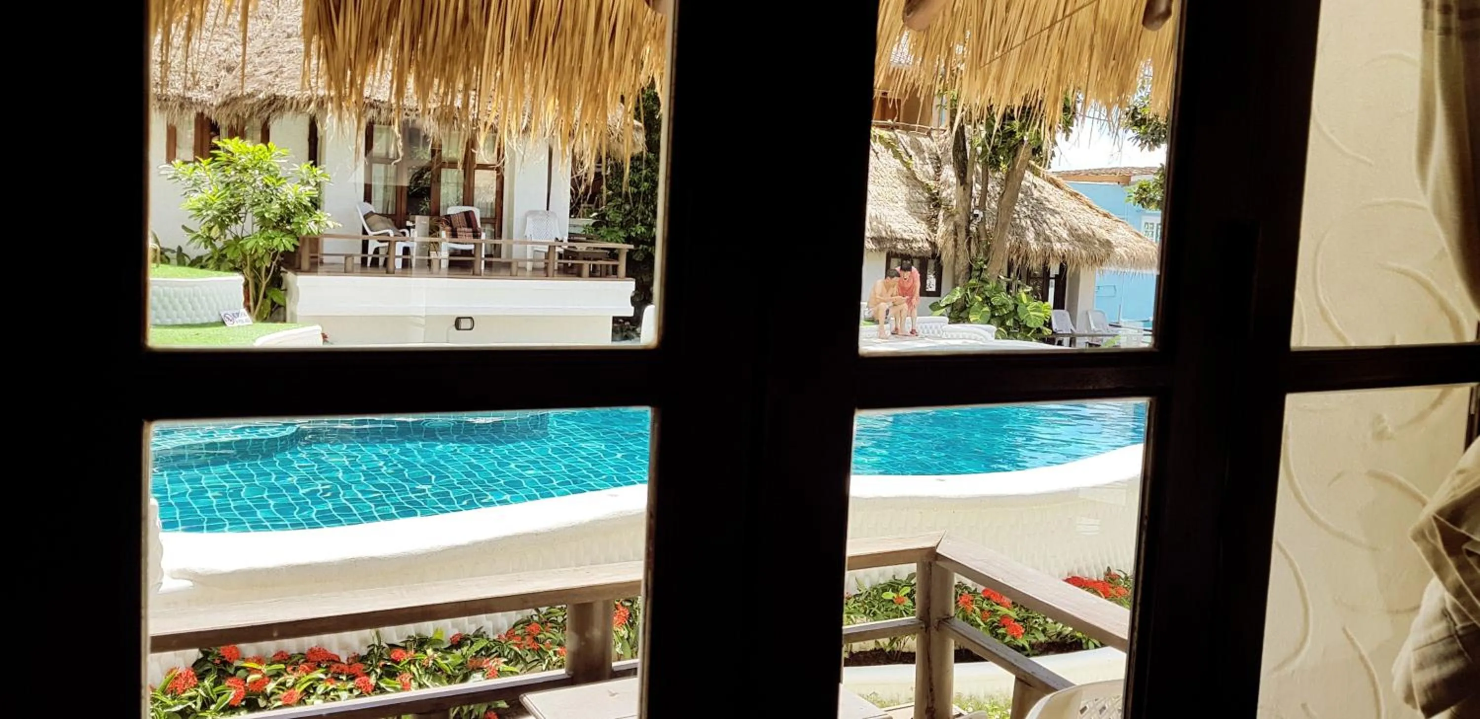 Pool view in Clear View Resort